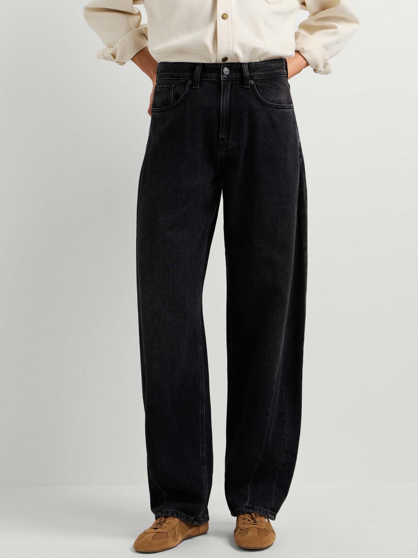 Pepe Jeans Ballon, jeans da donna neri