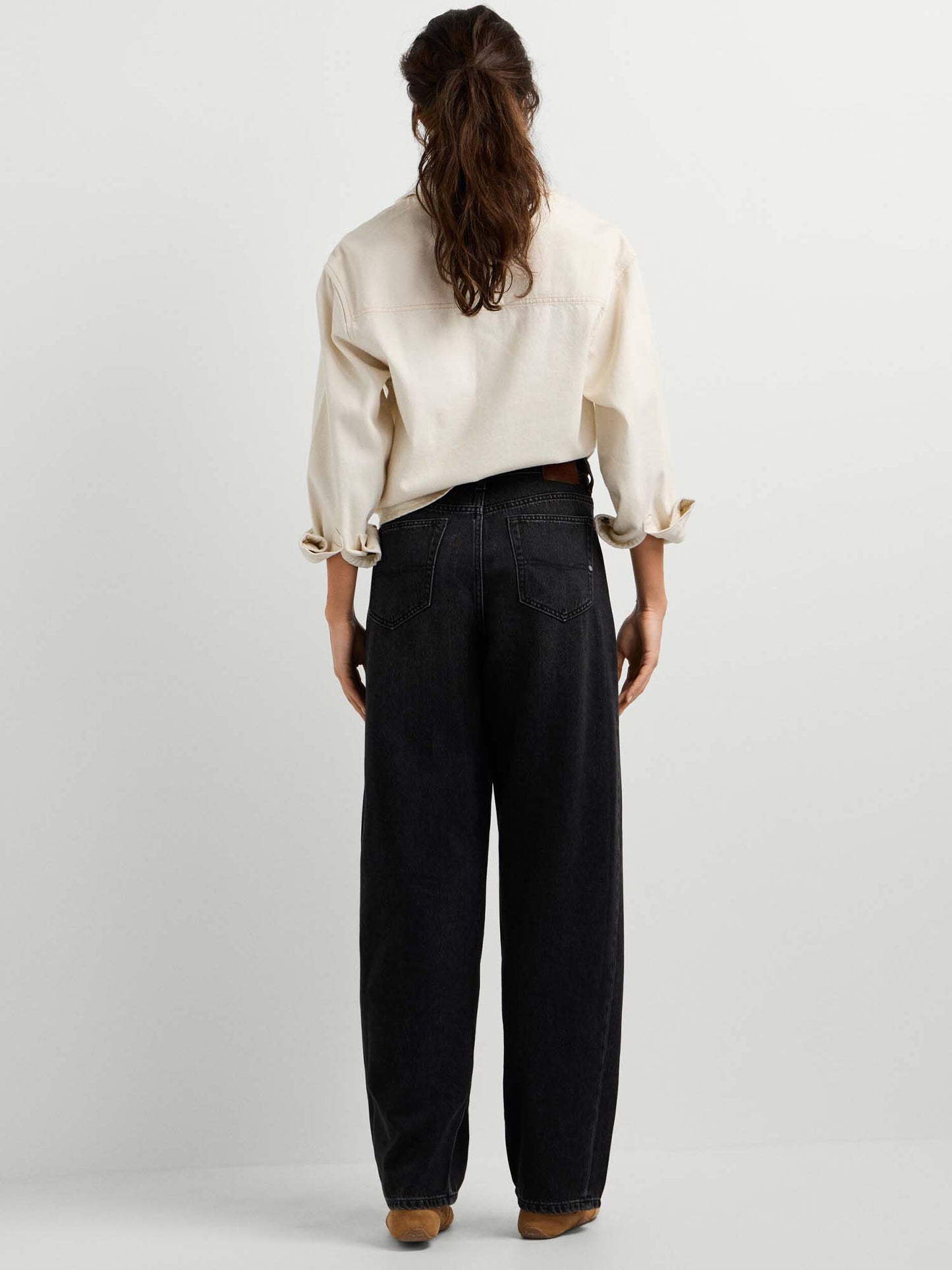 Pepe Jeans Ballon, jeans da donna neri