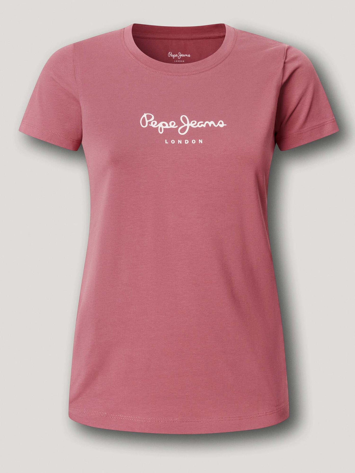 Pepe Jeans New Virgi, t-shirt maniche corte da donna rosa