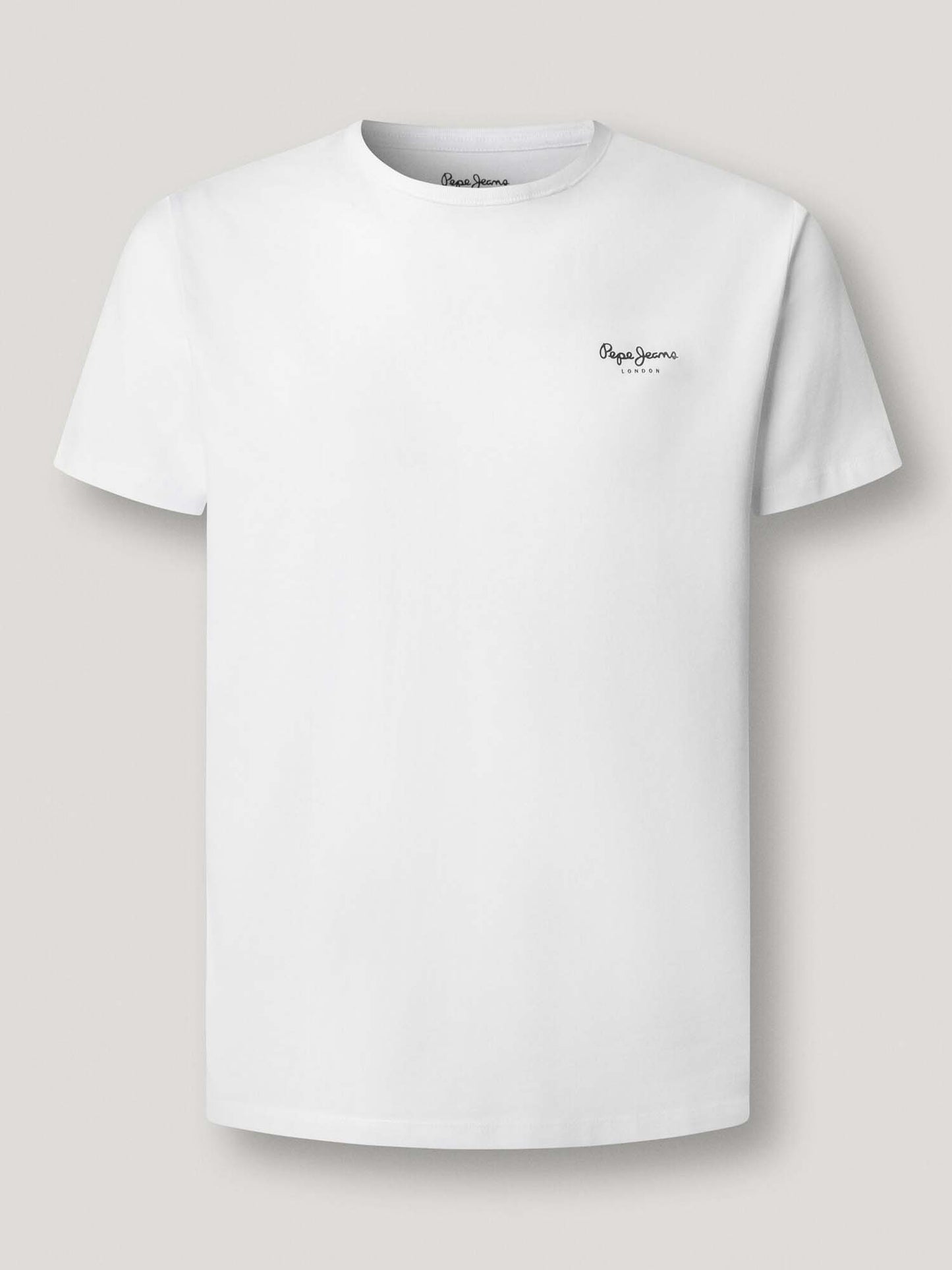 Pepe Jeans Original, t-shirt maniche corte da uomo bianca