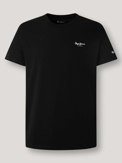 Pepe Jeans Original Basic 3, t-shirt maniche corte da uomo nera