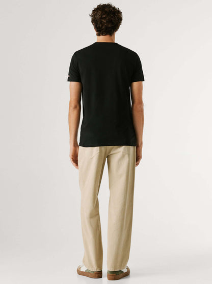 Pepe Jeans Original Basic 3, t-shirt maniche corte da uomo nera