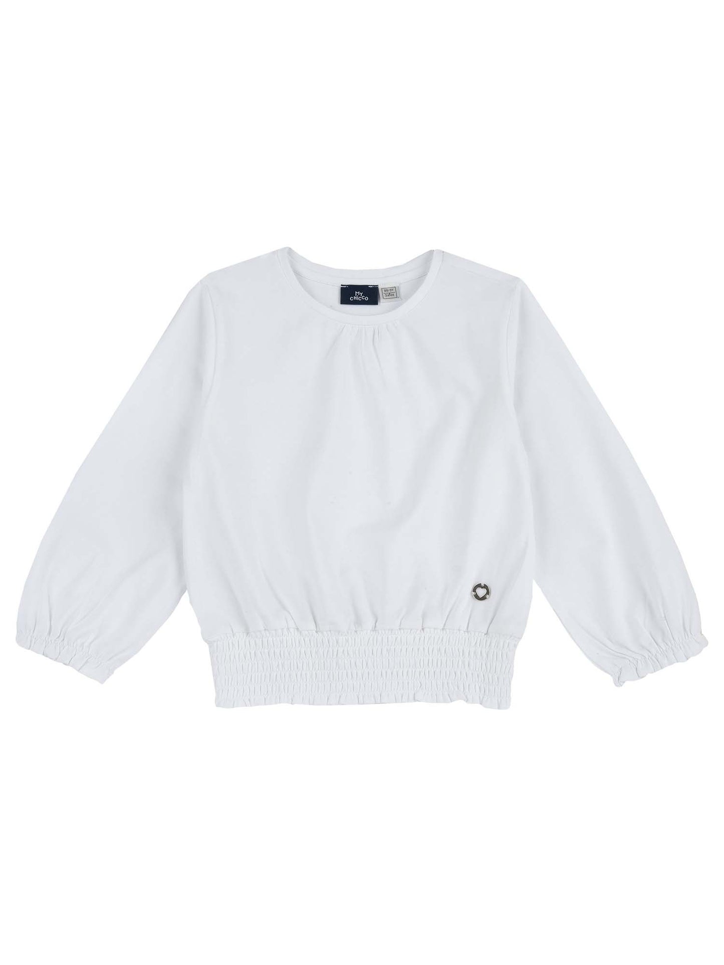 CHICCO T-SHIRT ML - BIANCO