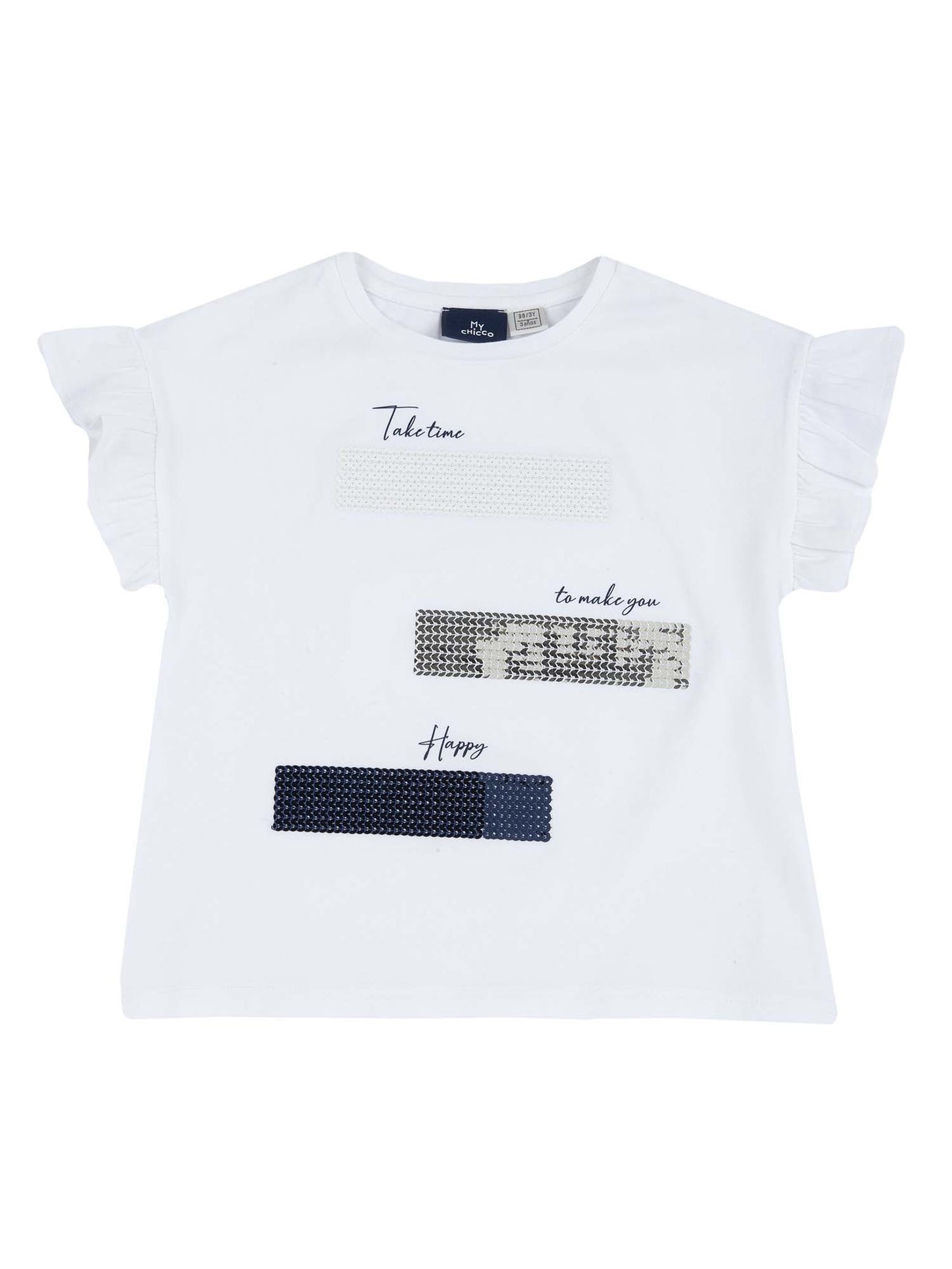 CHICCO T-SHIRT MM - BIANCO