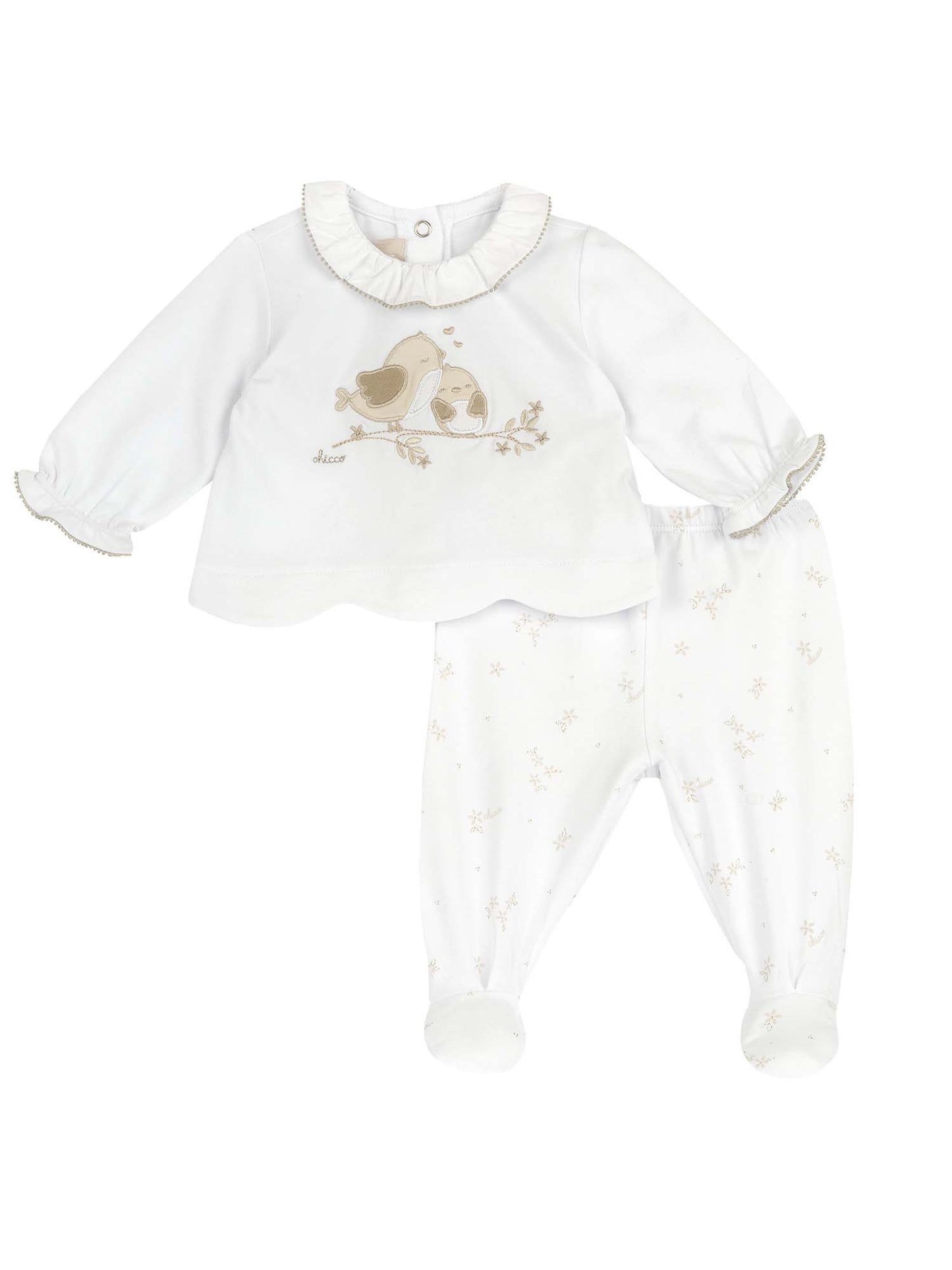 CHICCO TUTINA 2PZ - BIANCO