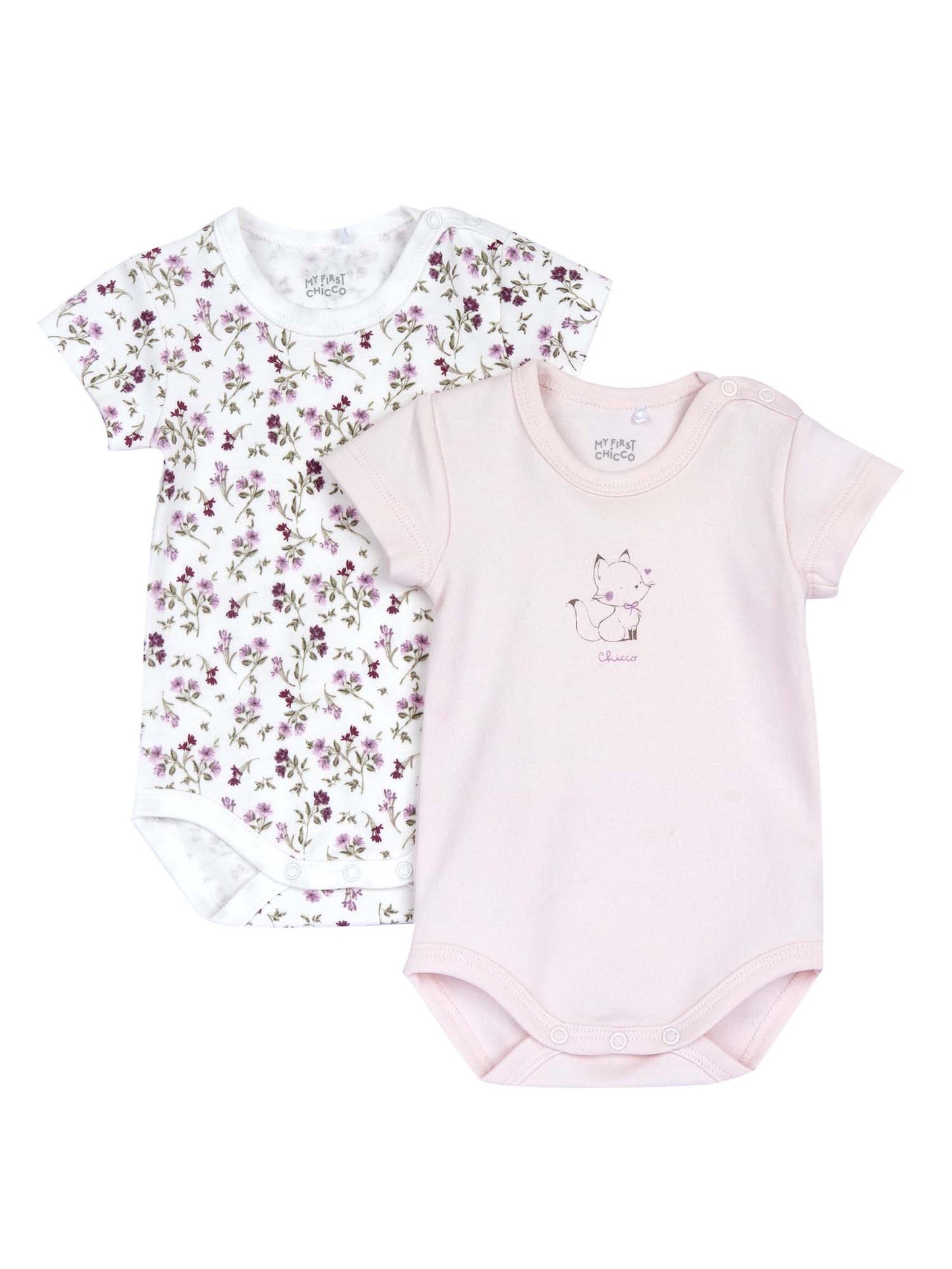 BODY SET 2 PEZZI CHICCO BAMBINA ROSA