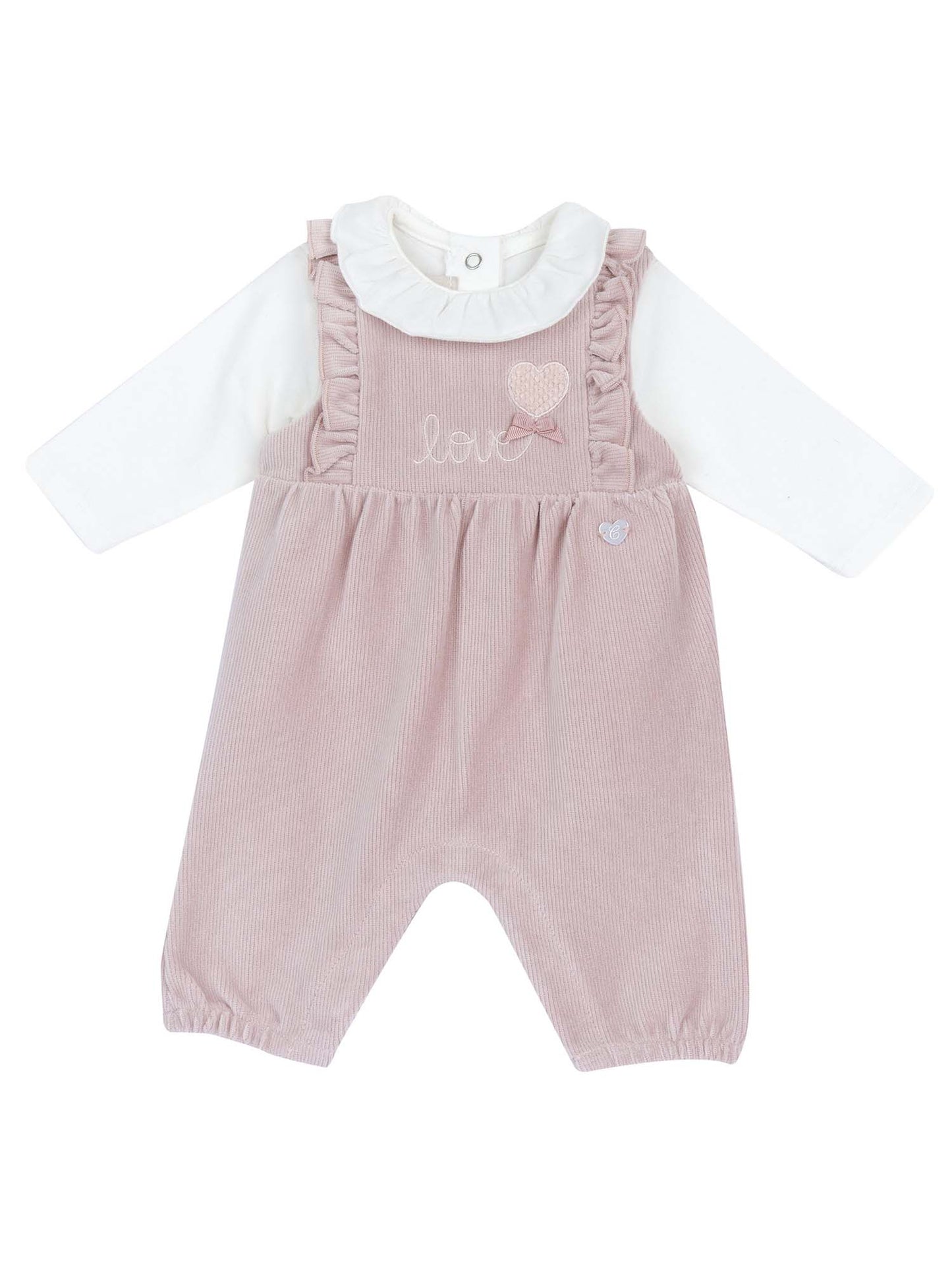 TUTINA 2 PEZZI CHICCO BAMBINA ROSA