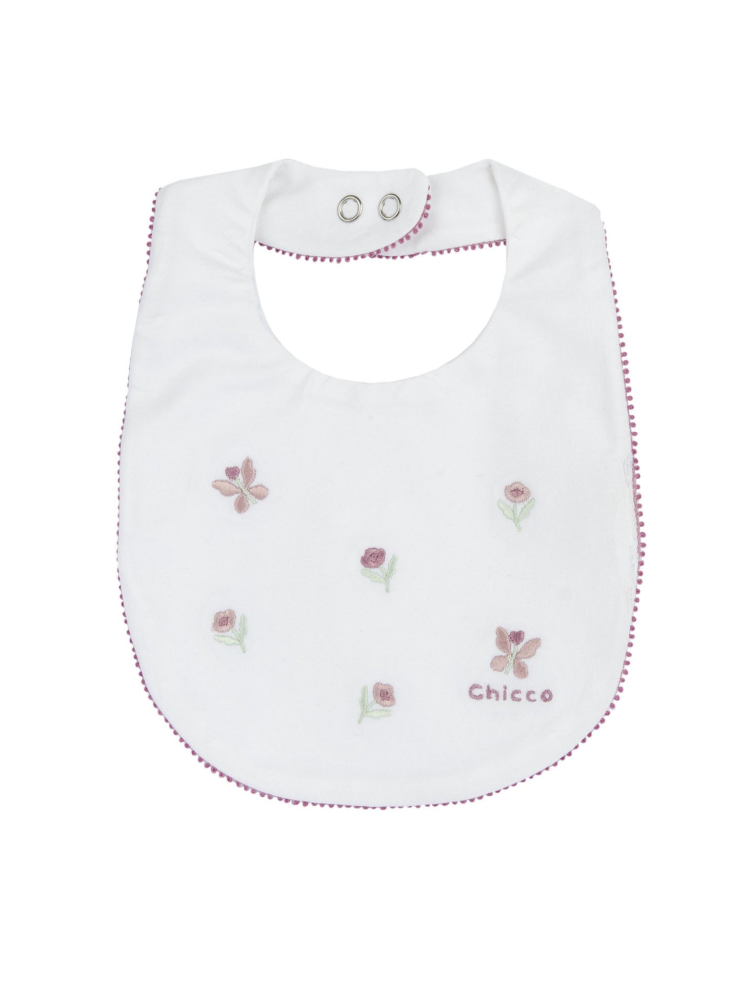 Chicco Bavetta bianca da bimba/o  per una pappa senza pensieri