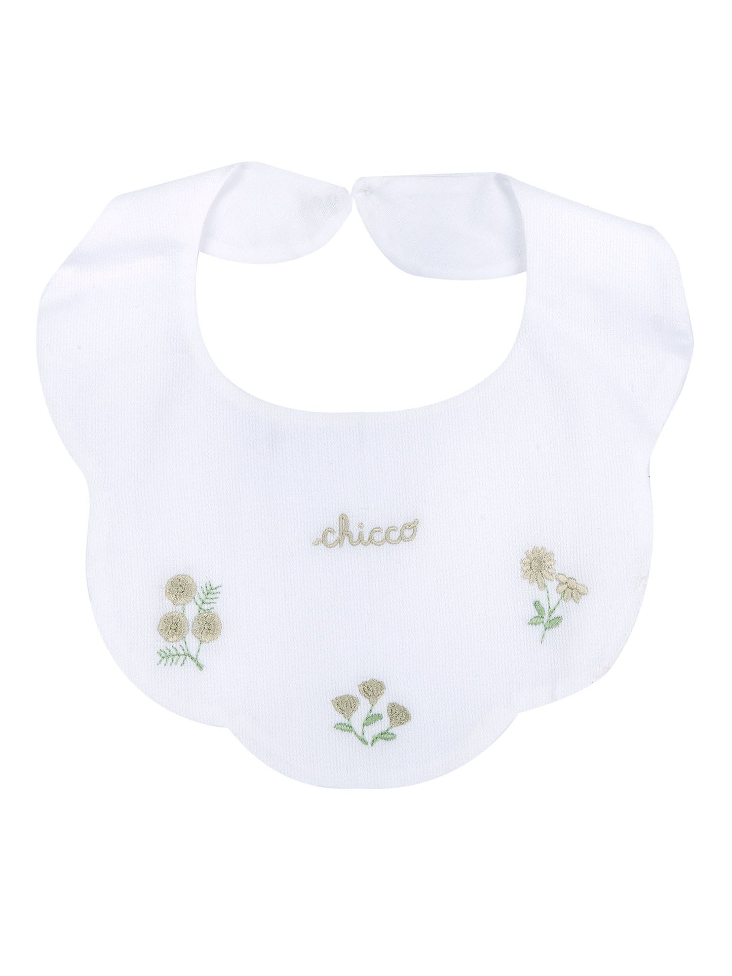 Chicco Bavetta da bimba/o bianca per neonato
