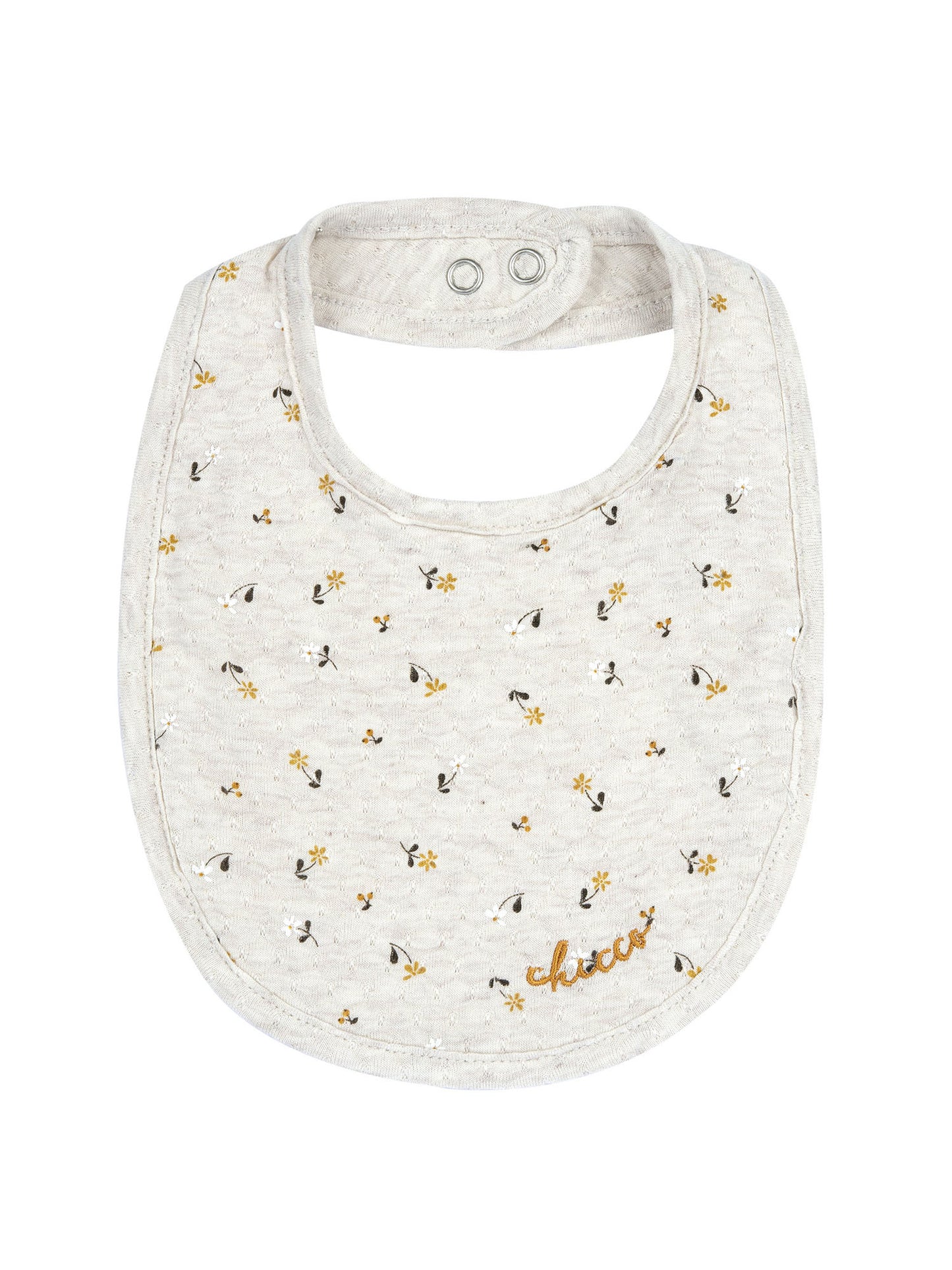 Chicco Bavetta beige da bimba/o  per tutti i pasti
