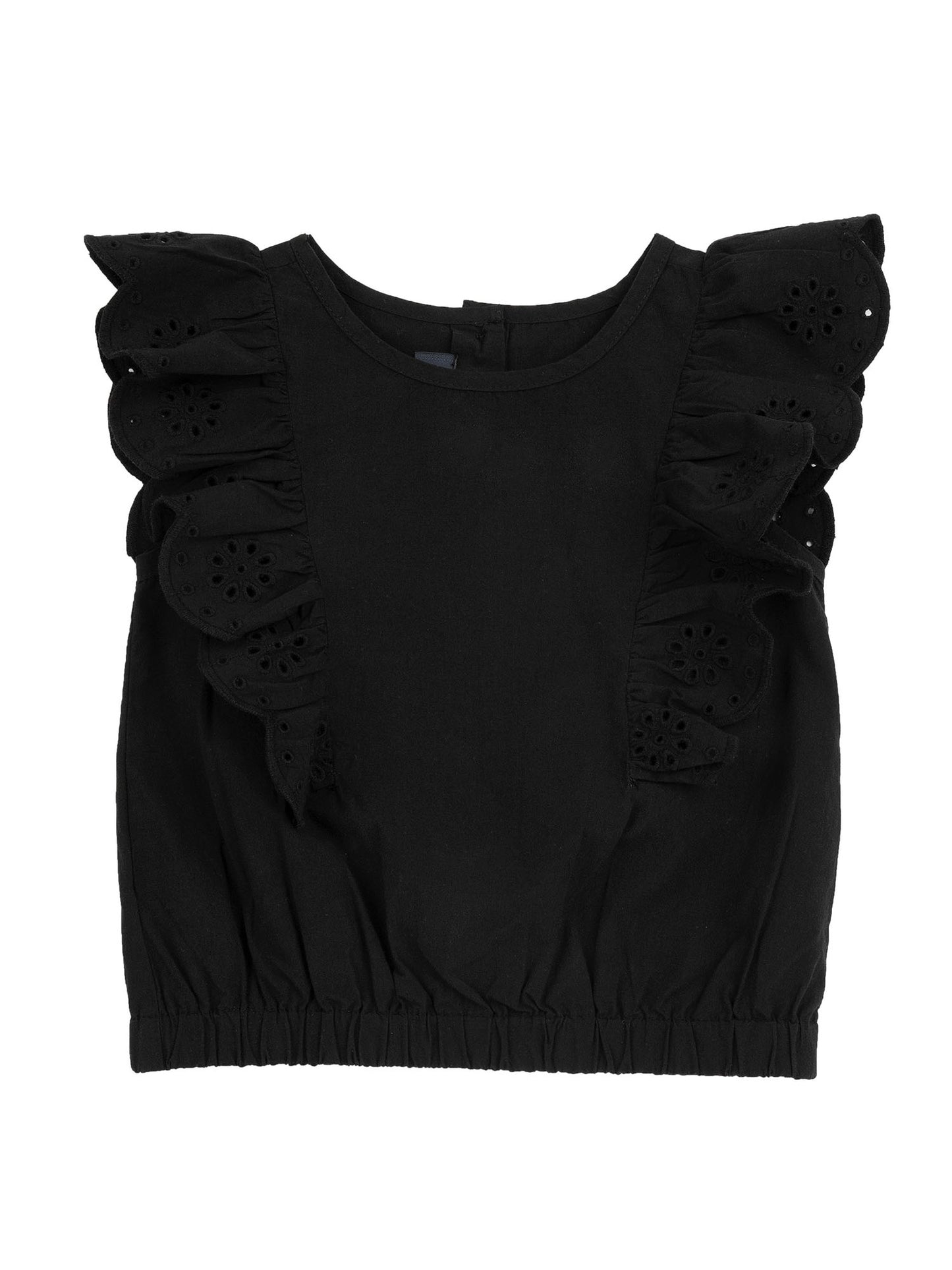 T-shirt maniche corte Chicco nera per  da bimba/o