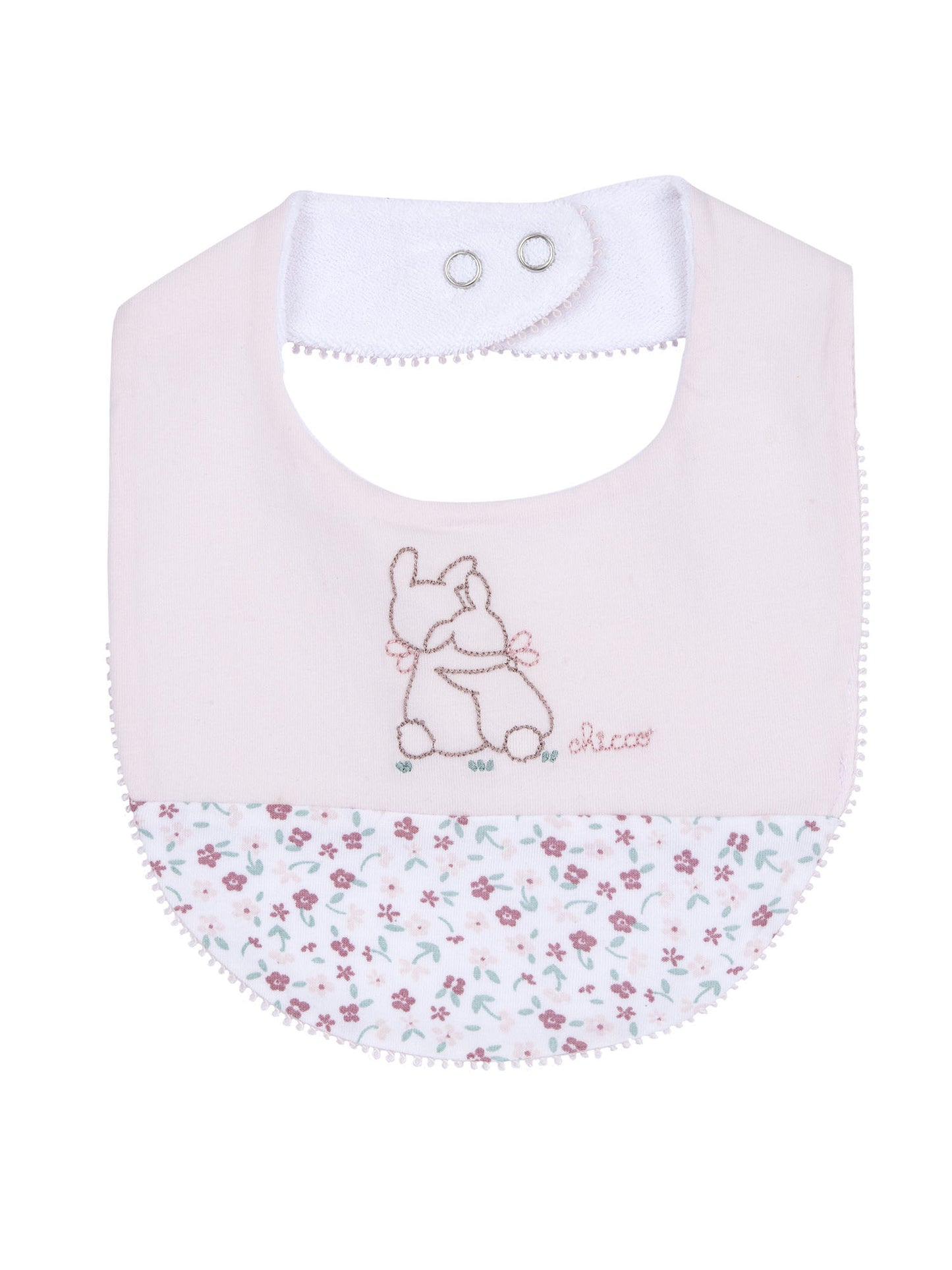 Bavetta Chicco rosa da bimba/o per
