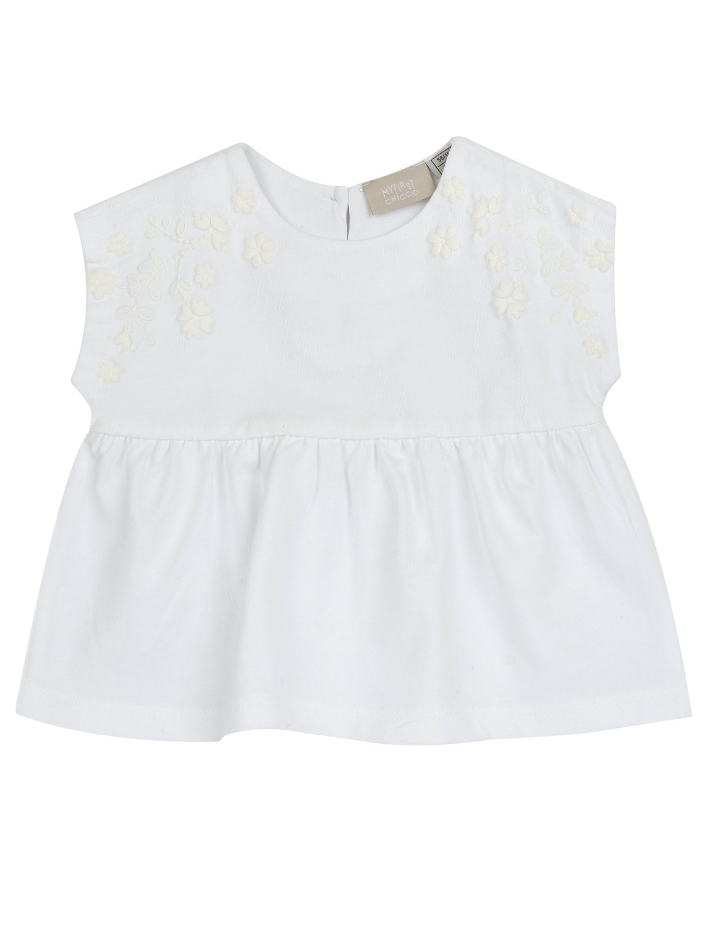 T-shirt maniche corte Chicco bianca per  da bimba/o