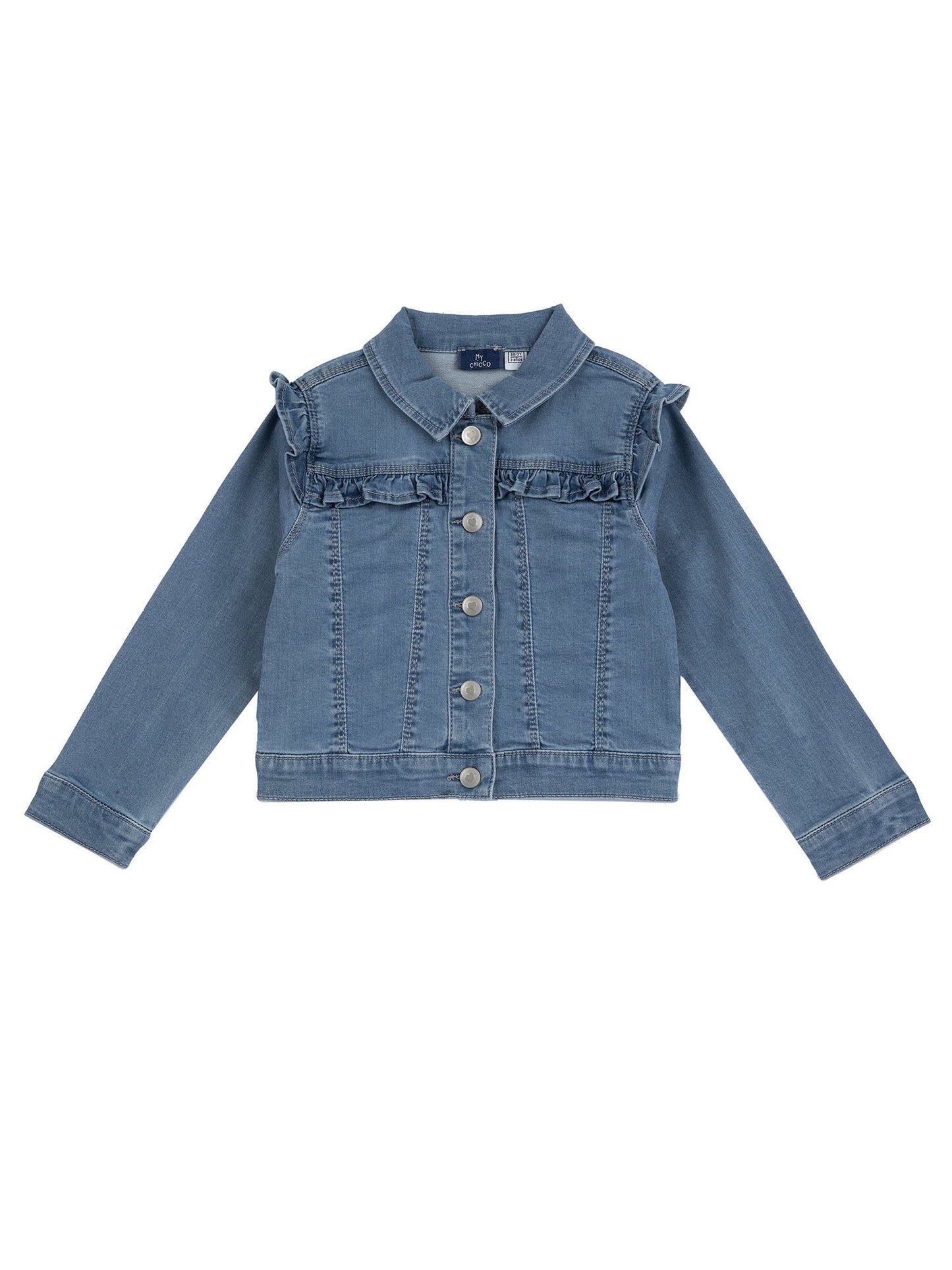 Giubbino jean da bimba/o  in denim Chicco per primavera