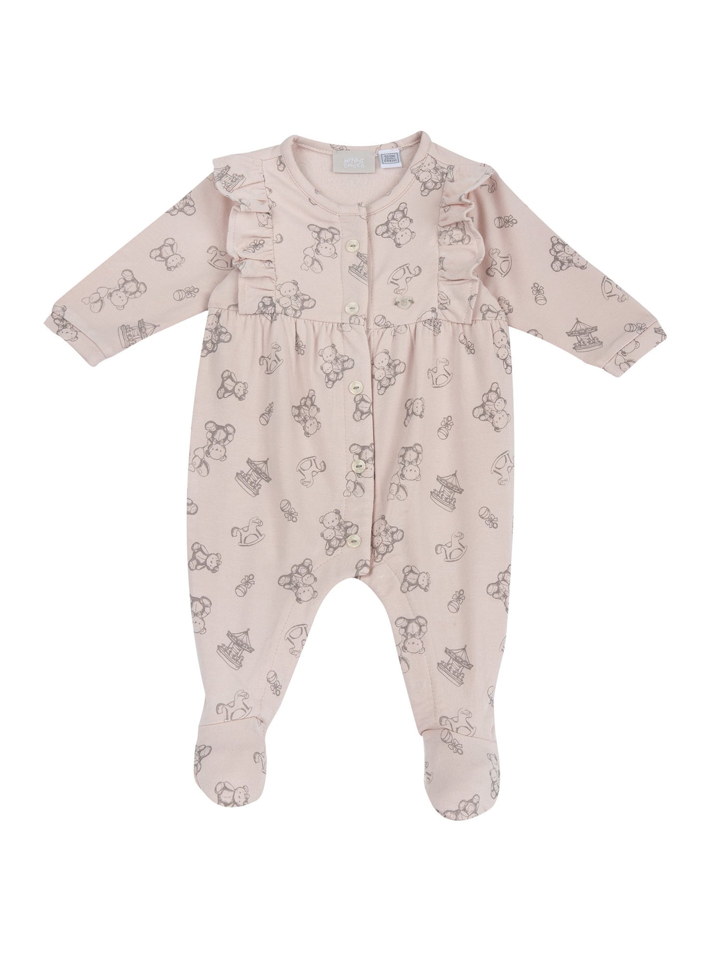 Chicco 09102403 016, tutina da bambina rosa