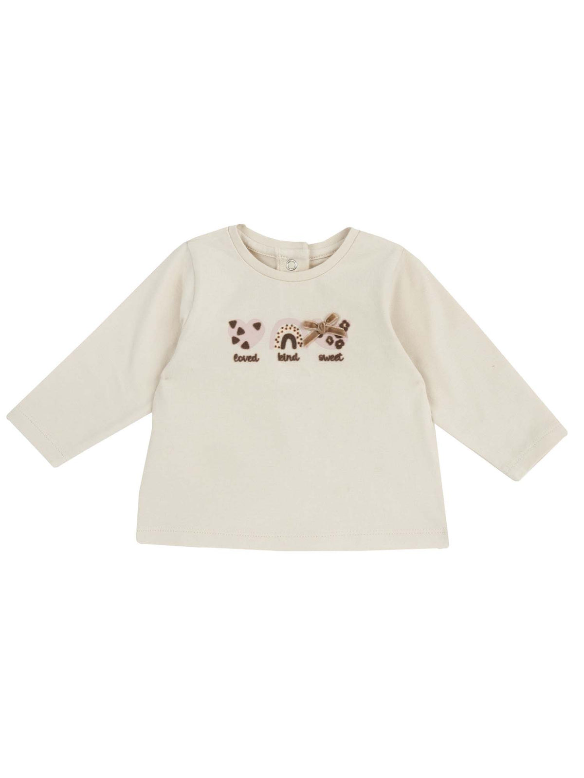 Chicco t-shirt ml da bambino/a beige