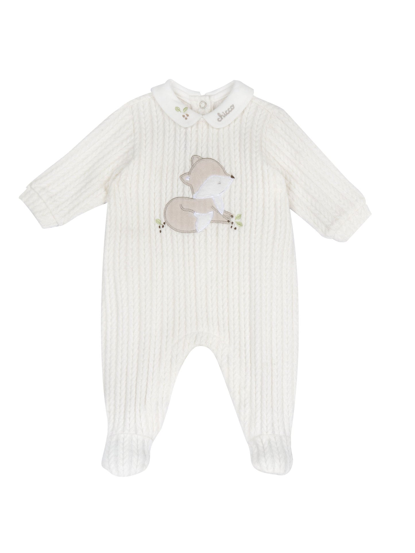 Chicco 09102606 030, tutina da unisex bambino bianca