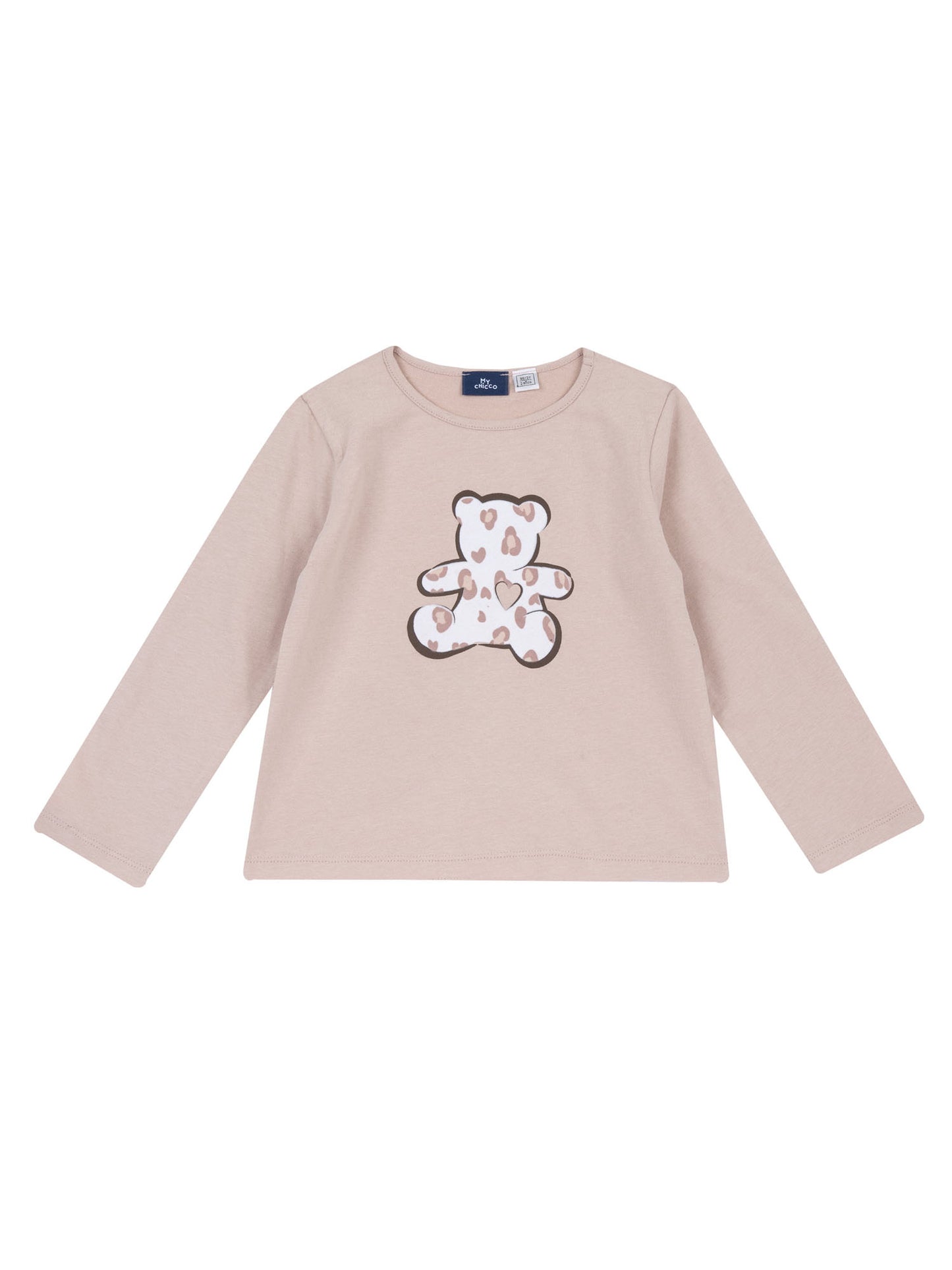 Chicco 09103042 015, t-shirt a maniche lunghe da unisex bambino rosa