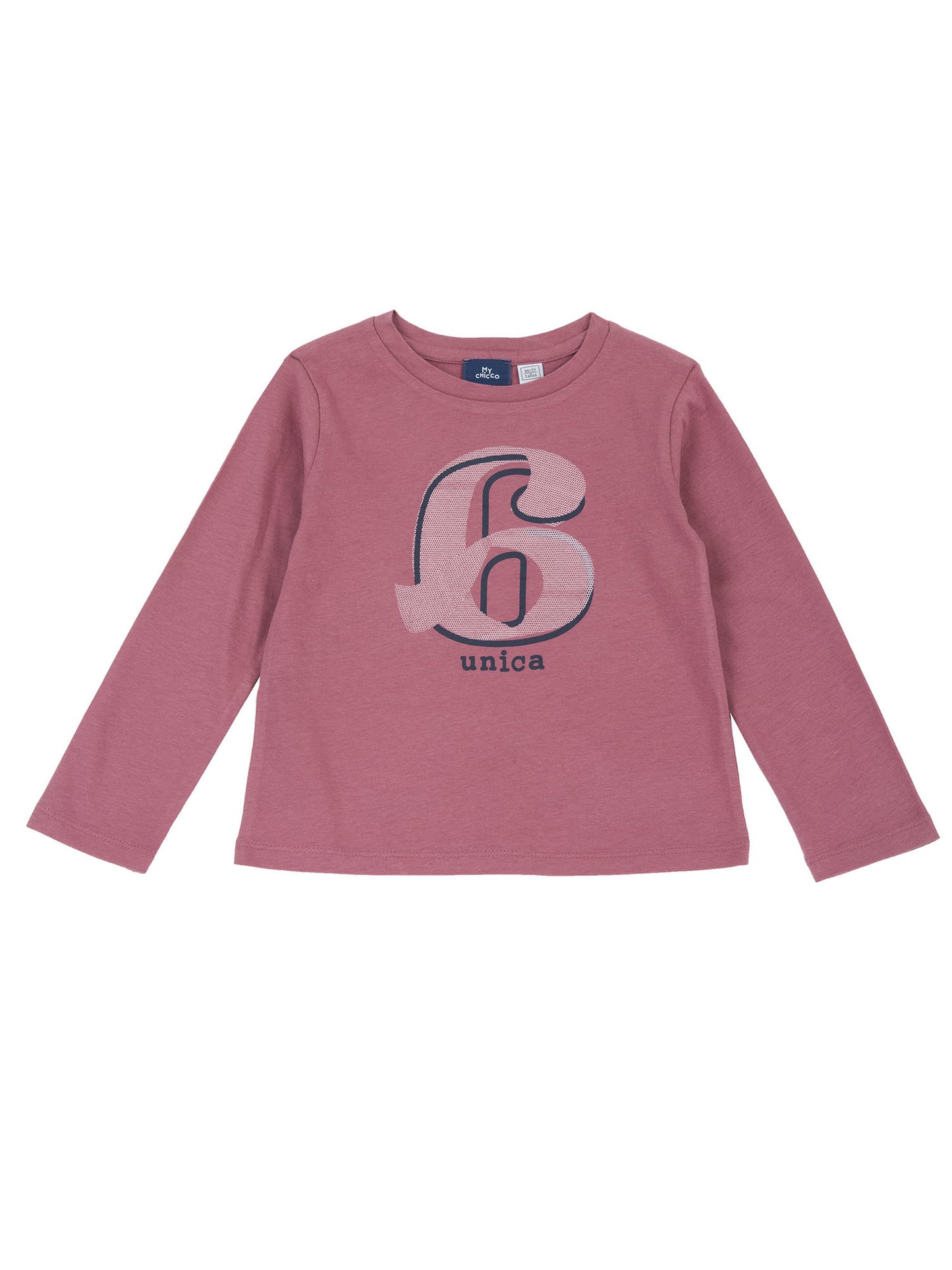Chicco T-shirt ml, t-shirt a maniche lunghe da unisex bambino viola