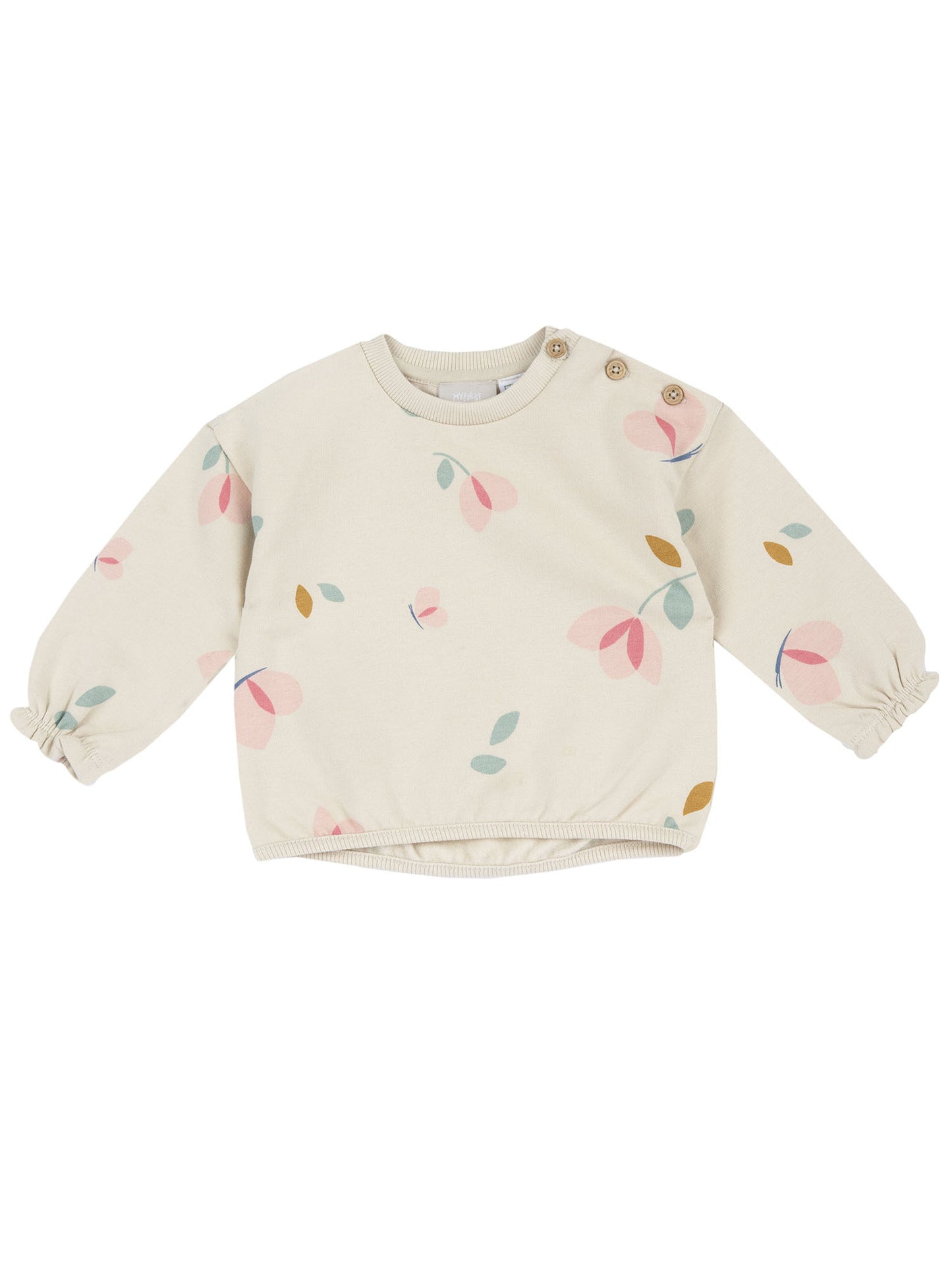 Chicco 09103121 064, felpa da unisex bambino panna