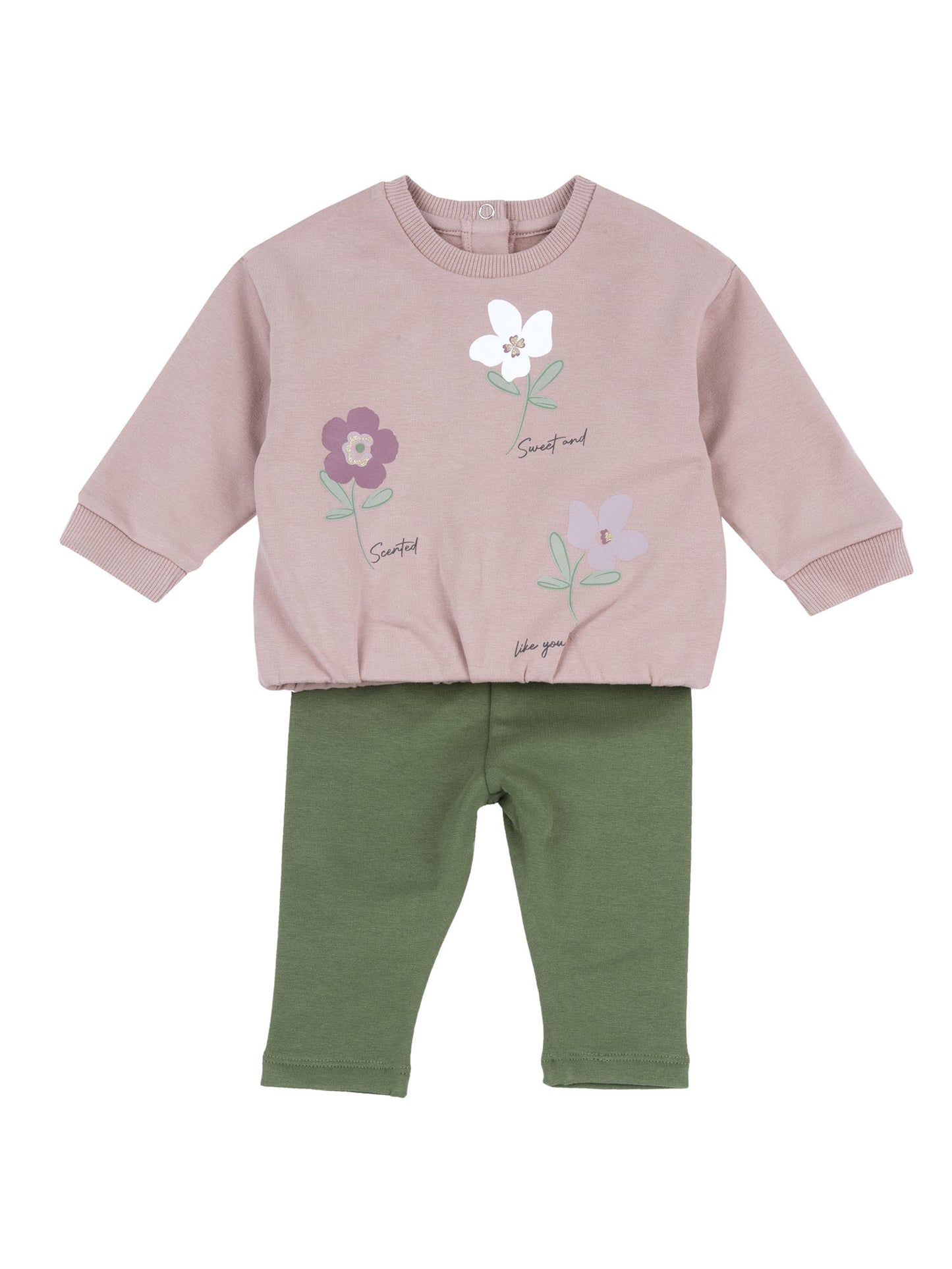 Chicco 09103176 015, completo da unisex bambino rosa