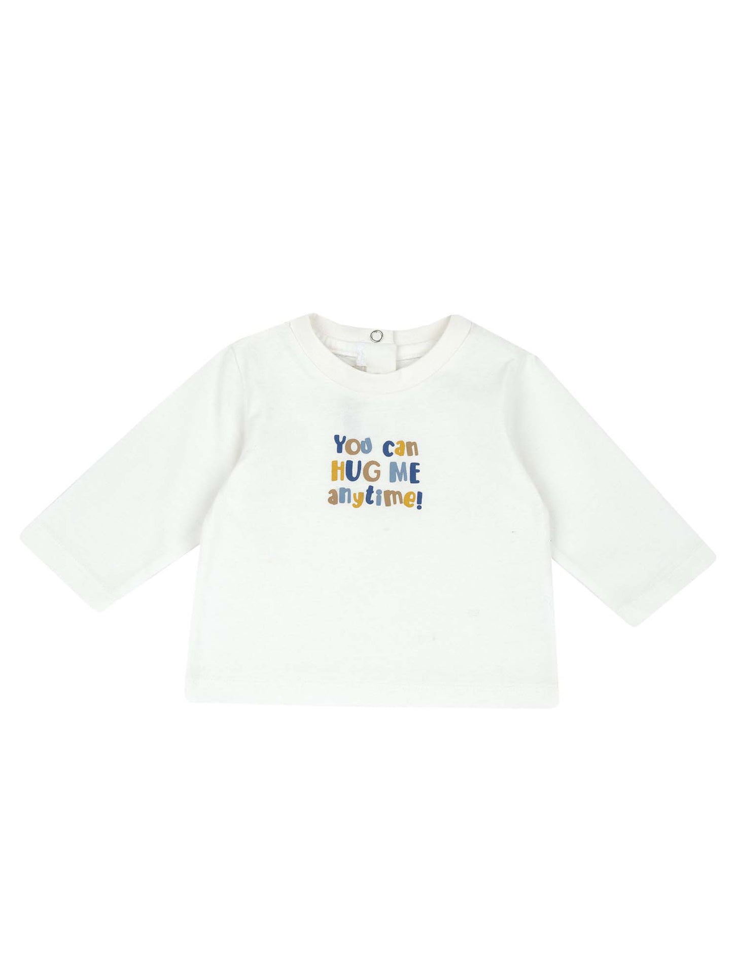 T-SHIRT MANICA LUNGA CHICCO BAMBINO BIANCO