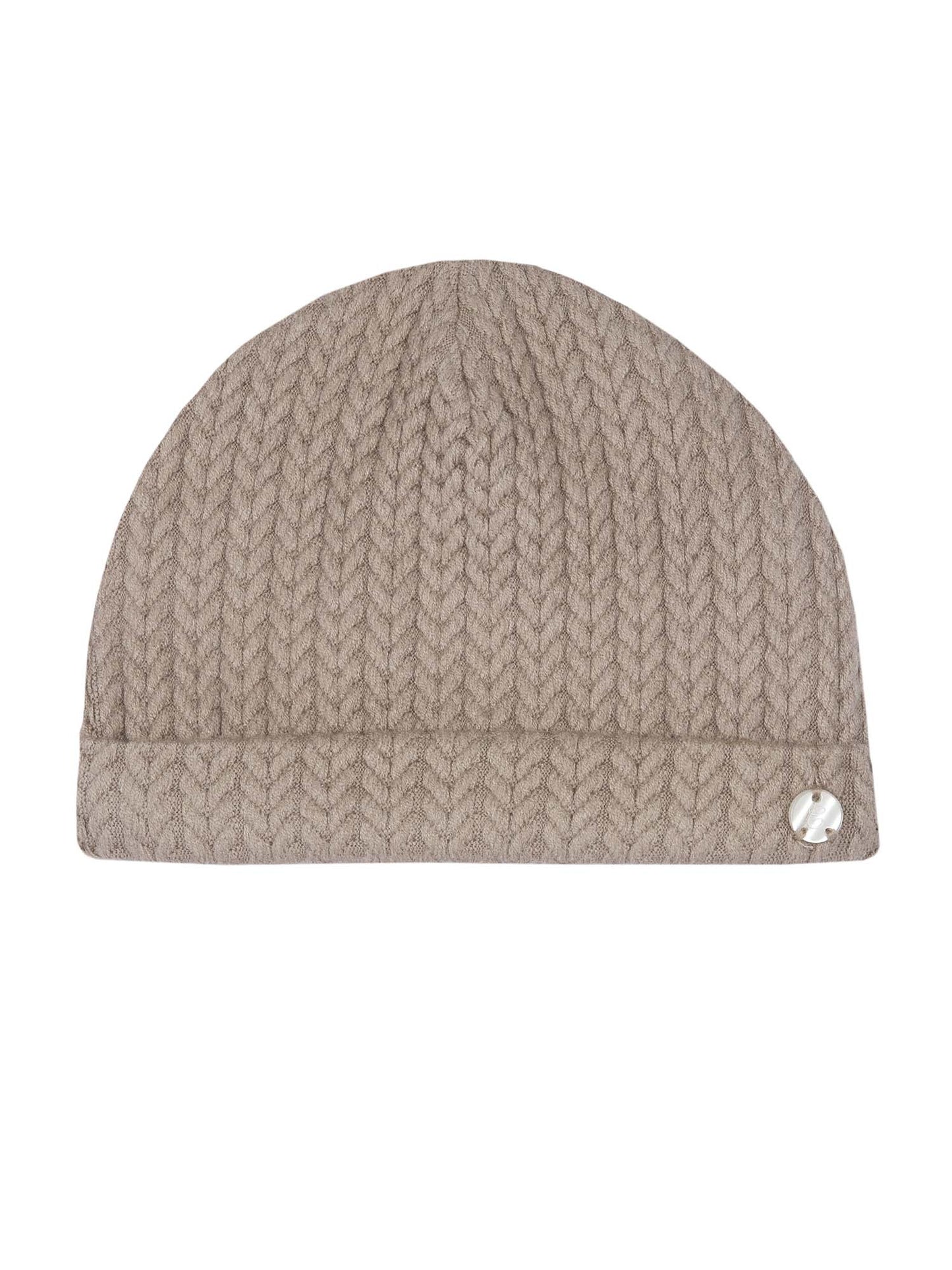 CAPPELLO CON RISVOLTO CHICCO UNISEX BEIGE