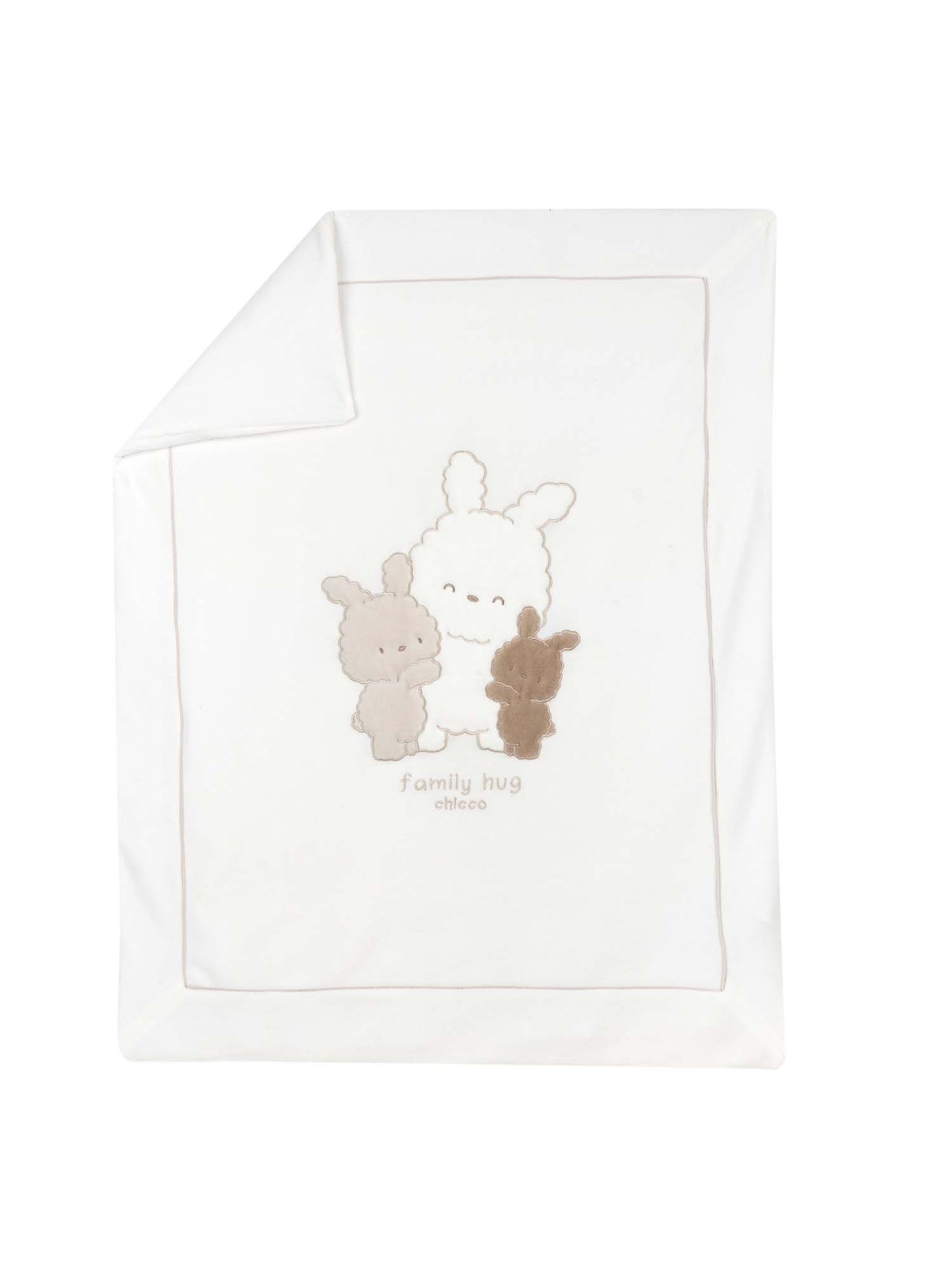 COPERTA CARROZINA CHICCO UNISEX BIANCO