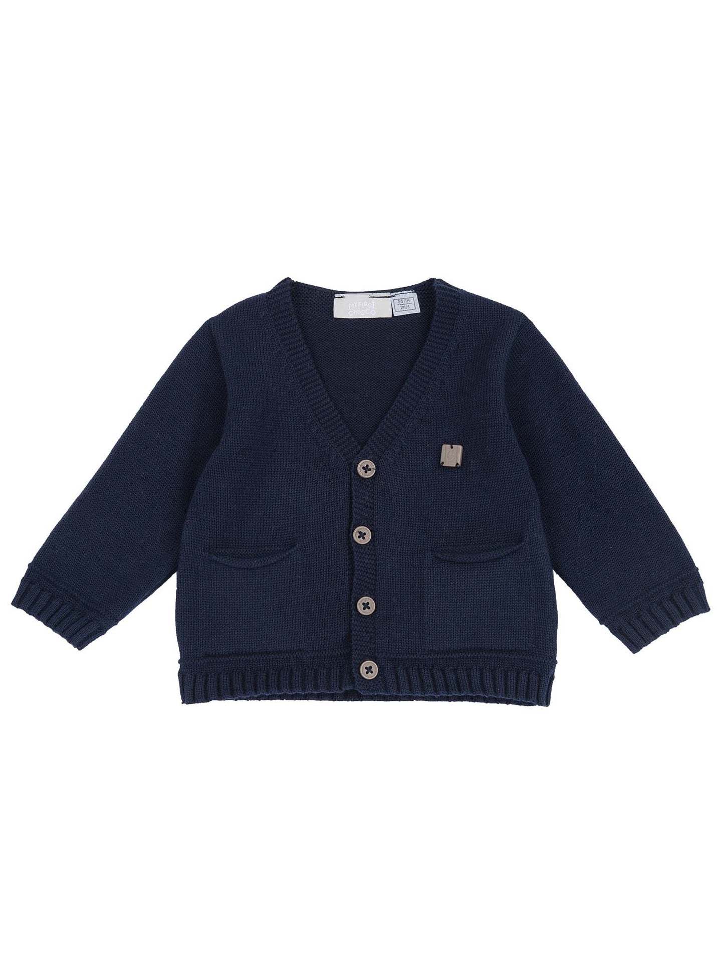 CARDIGAN CHICCO BAMBINO BLU