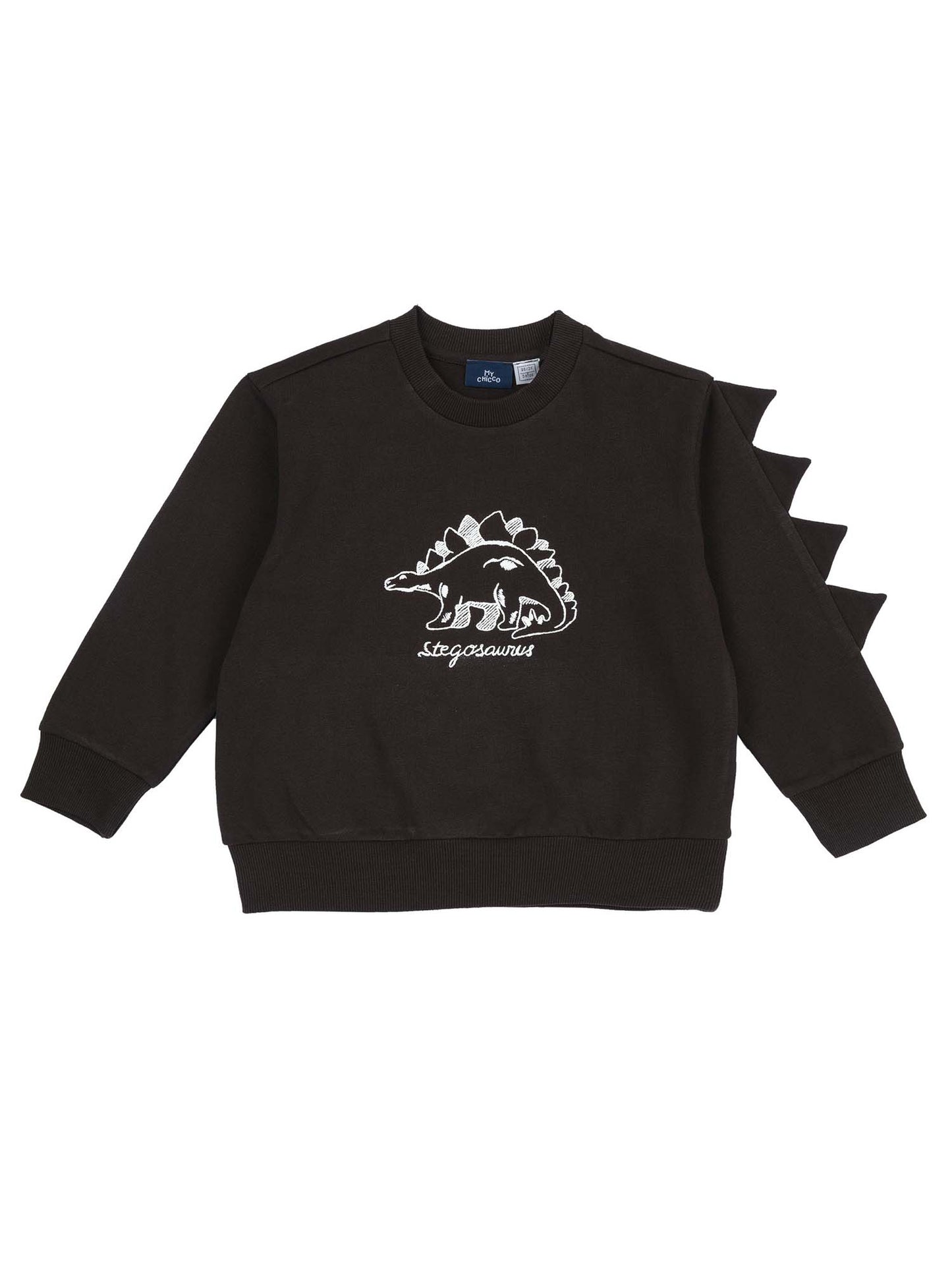 FELPA DINOSAURO CHICCO BAMBINO MARRONE