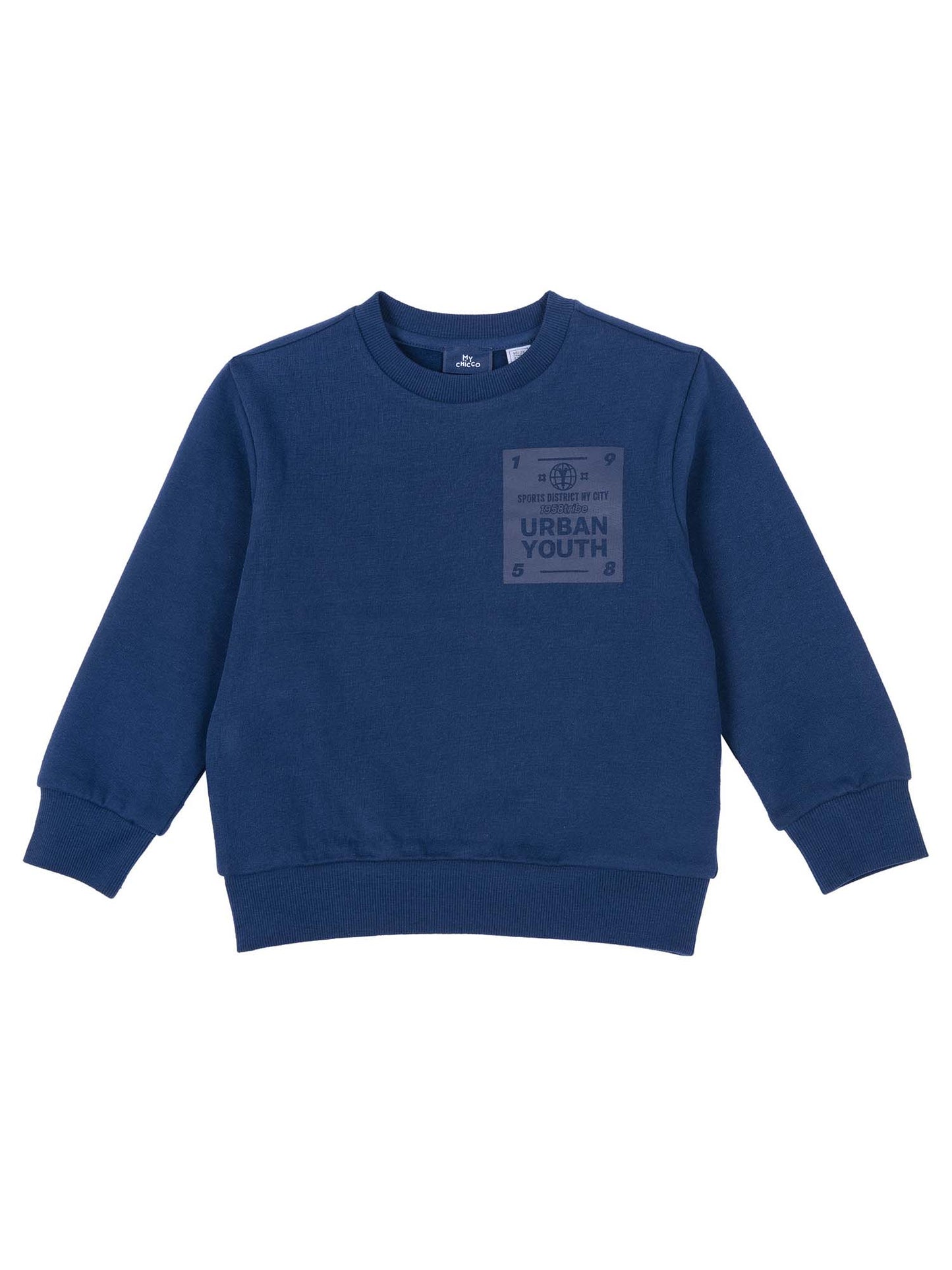 FELPA CHICCO BAMBINO BLU