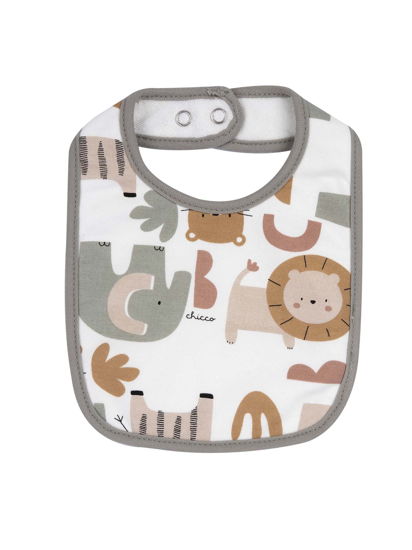 BAVETTA CHICCO UNISEX BIANCO -VERDE