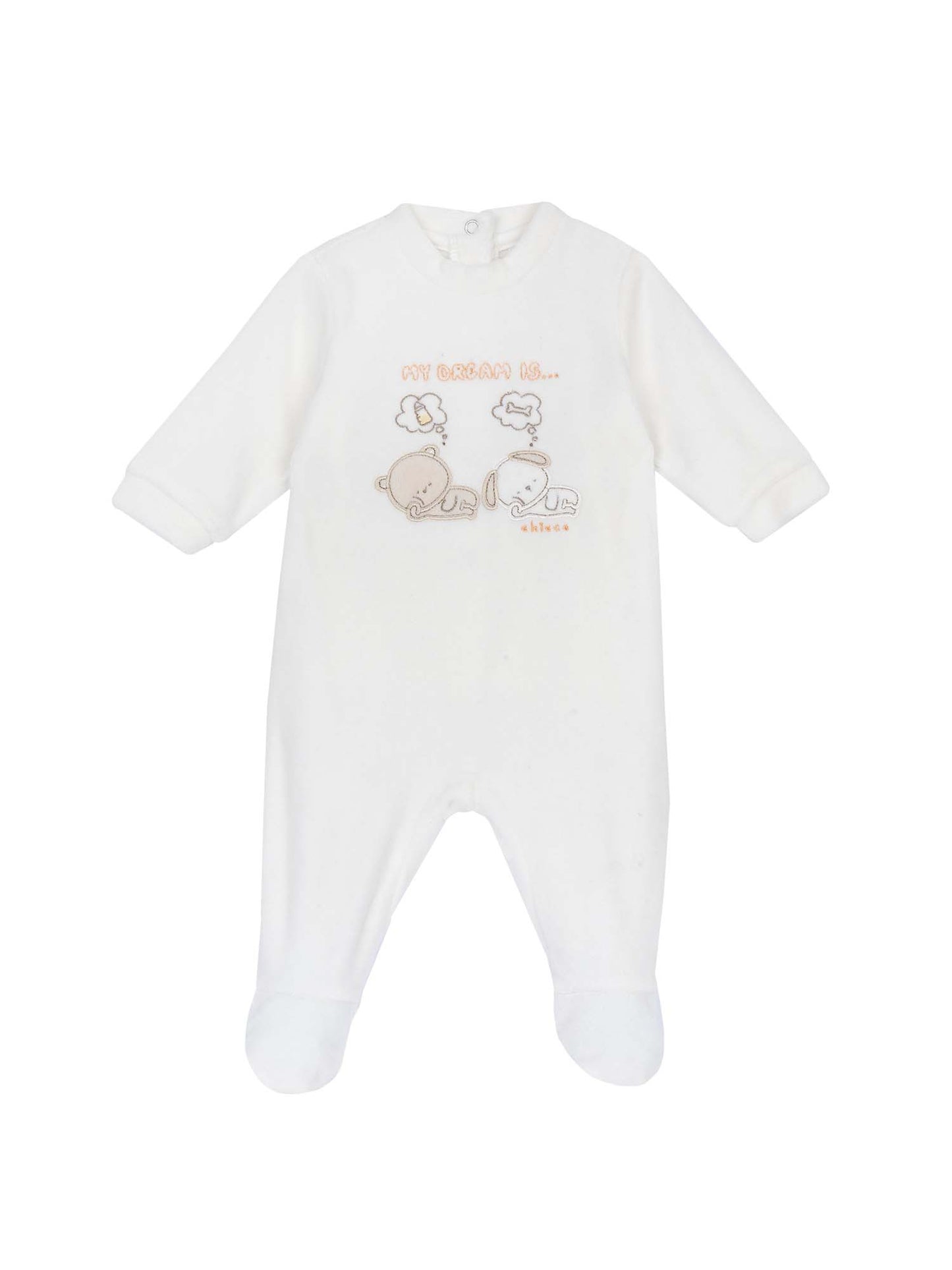 TUTINA NEONATO CHICCO UNISEX BIANCO
