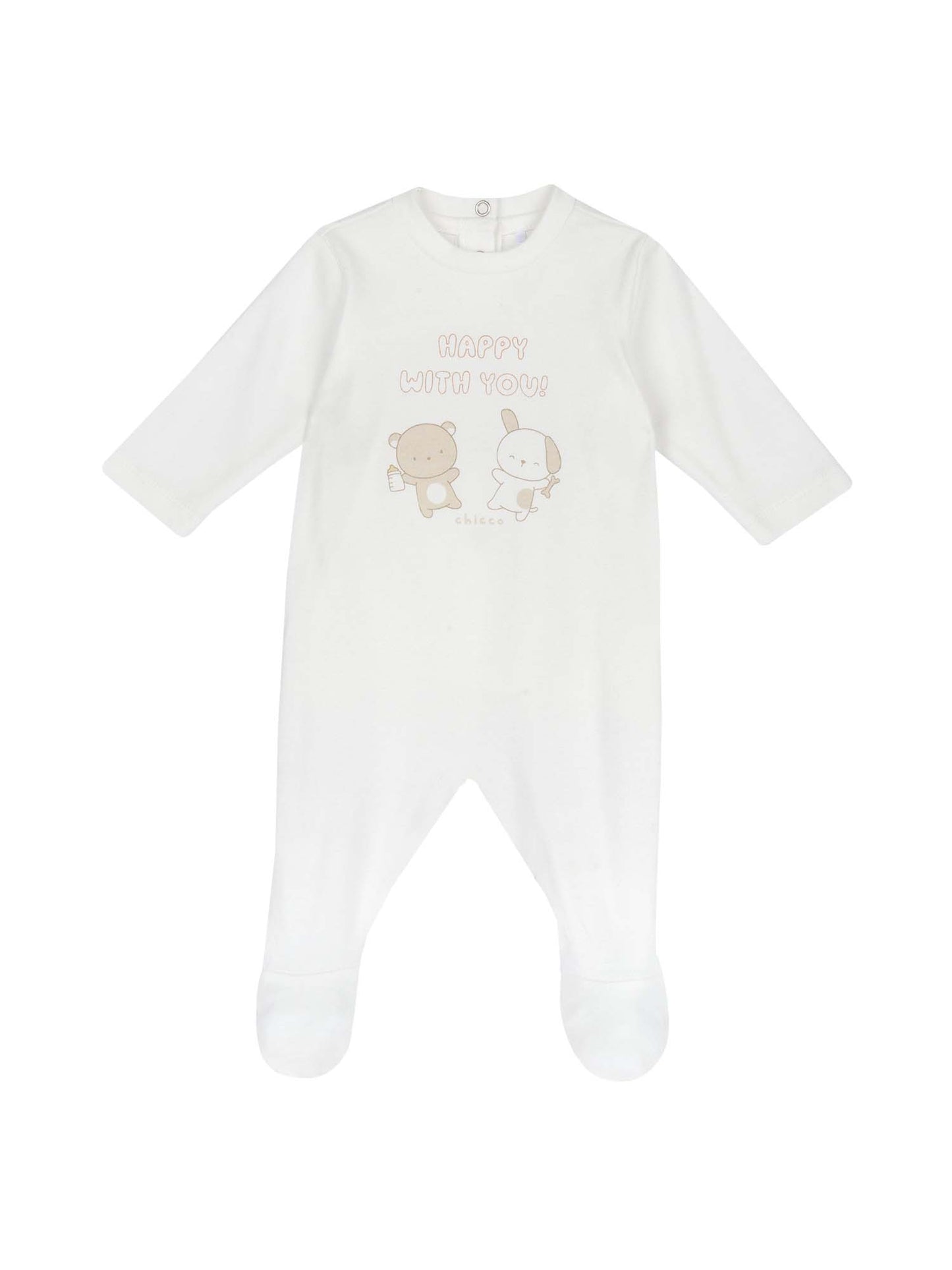 TUTINA NEONATO CHICCO UNISEX BIANCO
