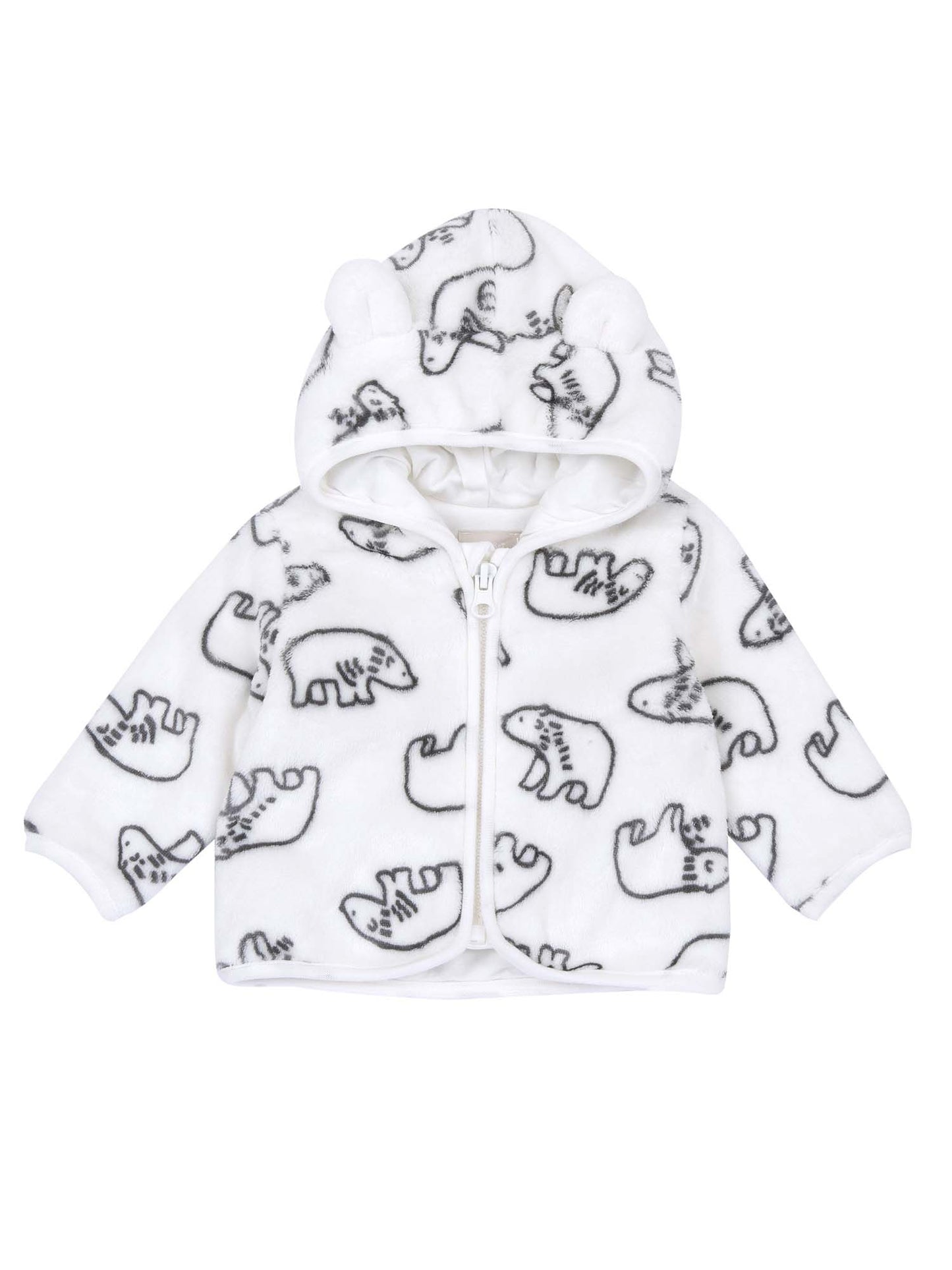 FELPA CON CAPPUCCIO CHICCO UNISEX BIANCO