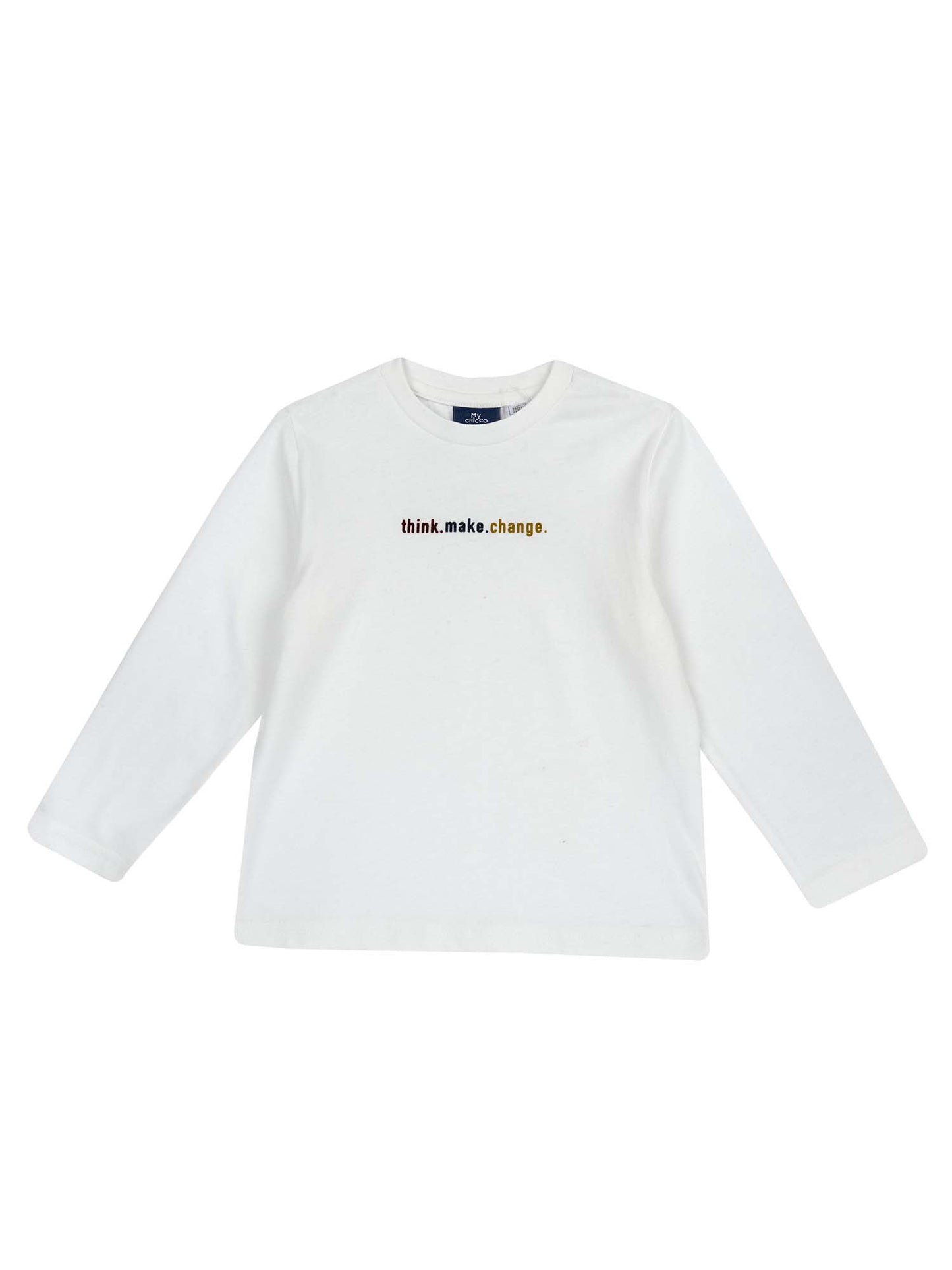 MAGLIA MANICA LUNGA CHICCO UNISEX BIANCO