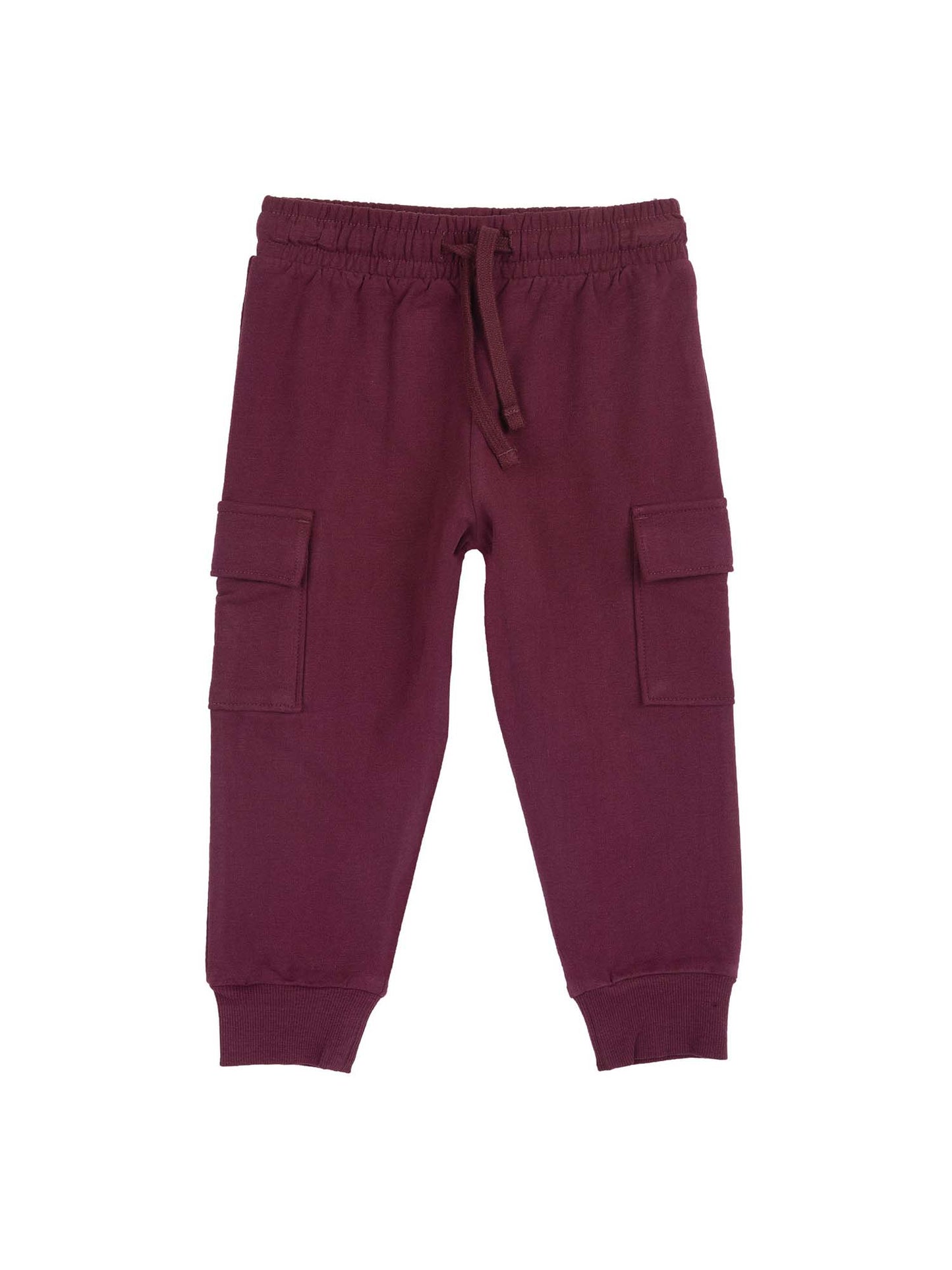 PANTALONE FELPATO CARGO CHICCO UNISEX BORDEAUX