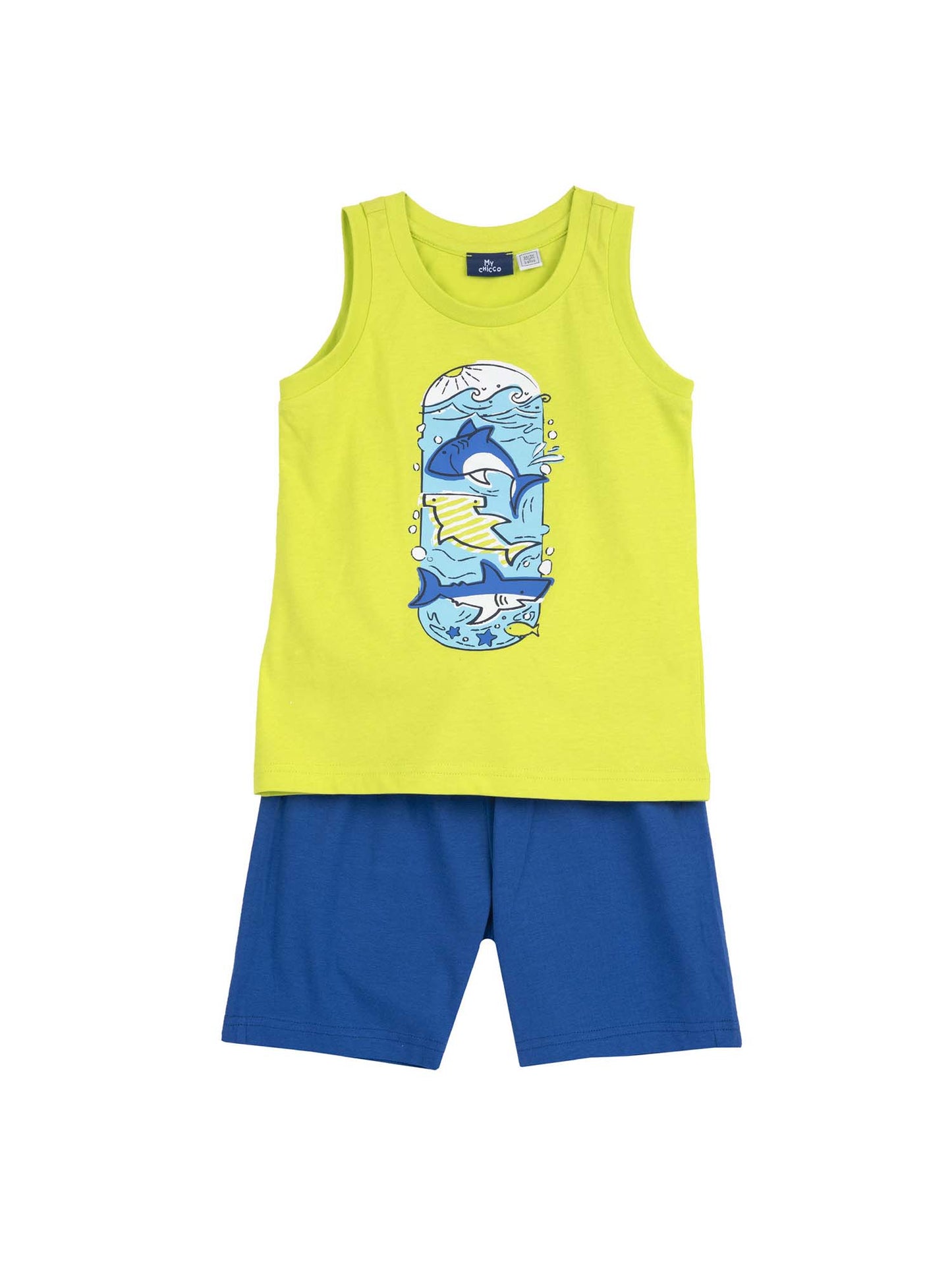 Completo  da bimba/o Chicco giallo primaverile
