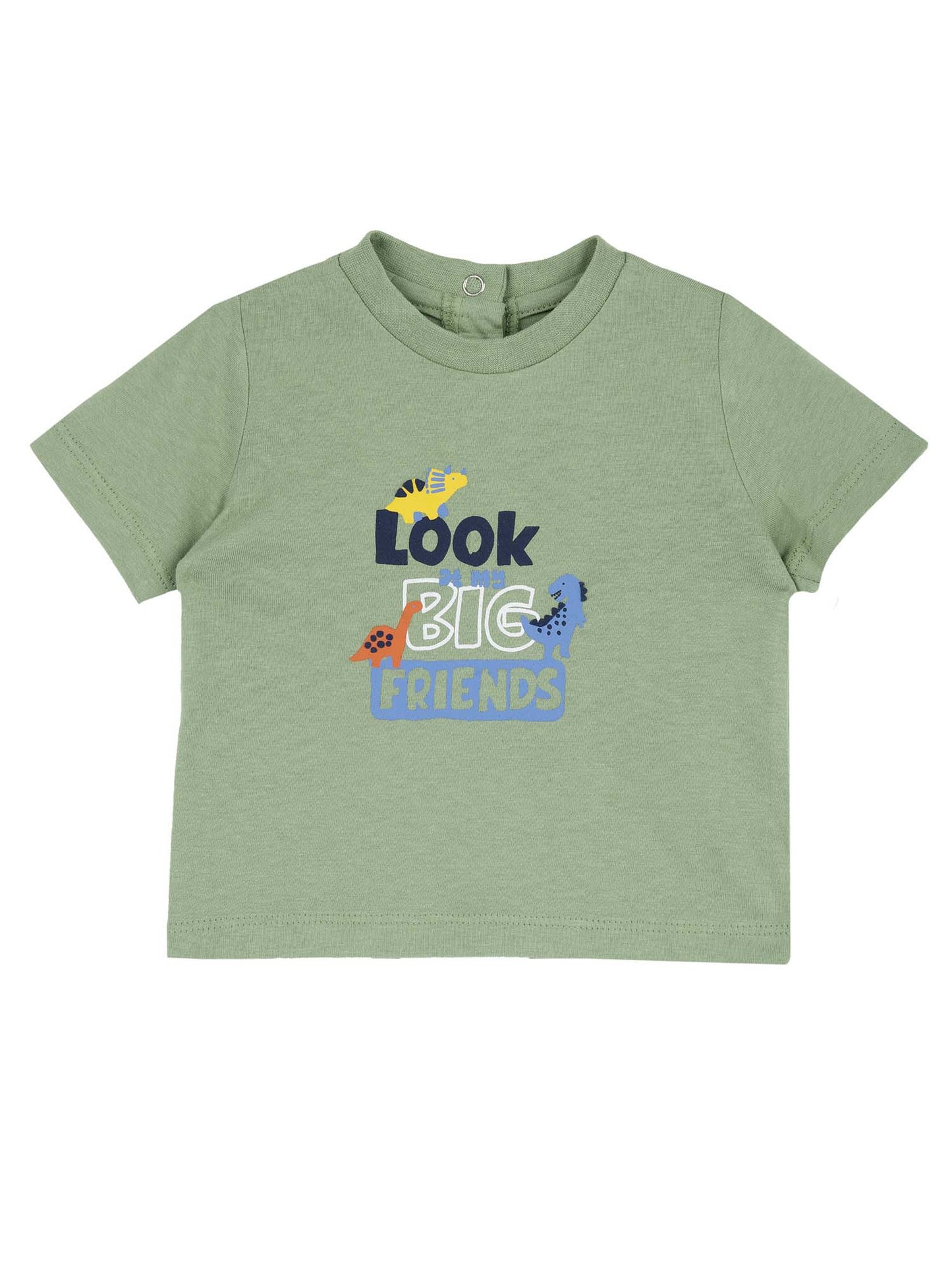 T-shirt maniche corte Chicco verde per  da bimba/o