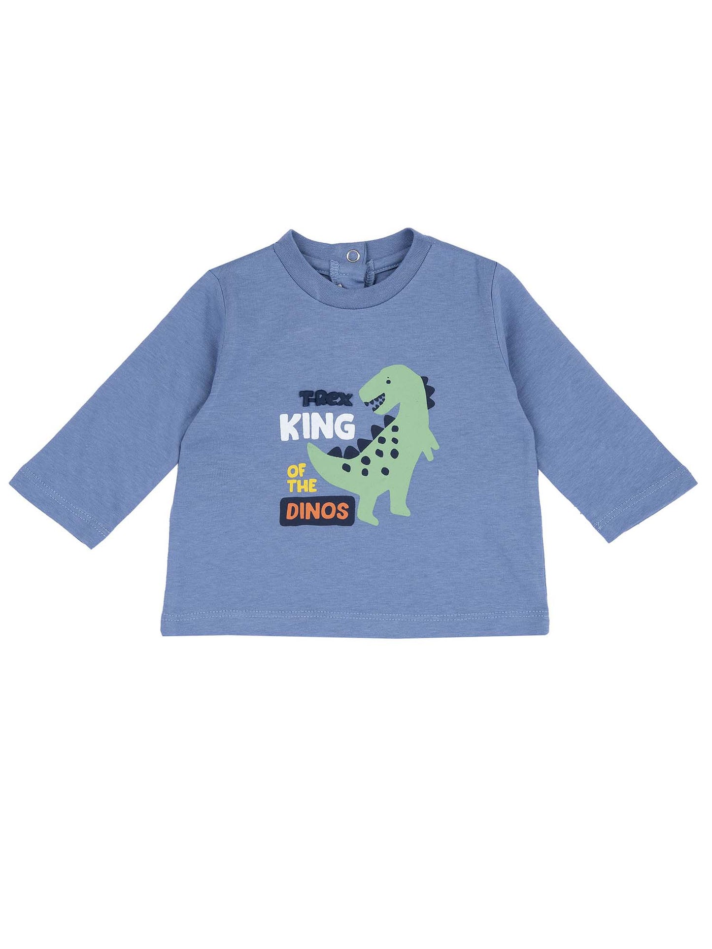 T-shirt maniche corte da bimba/o  Chicco azzurra