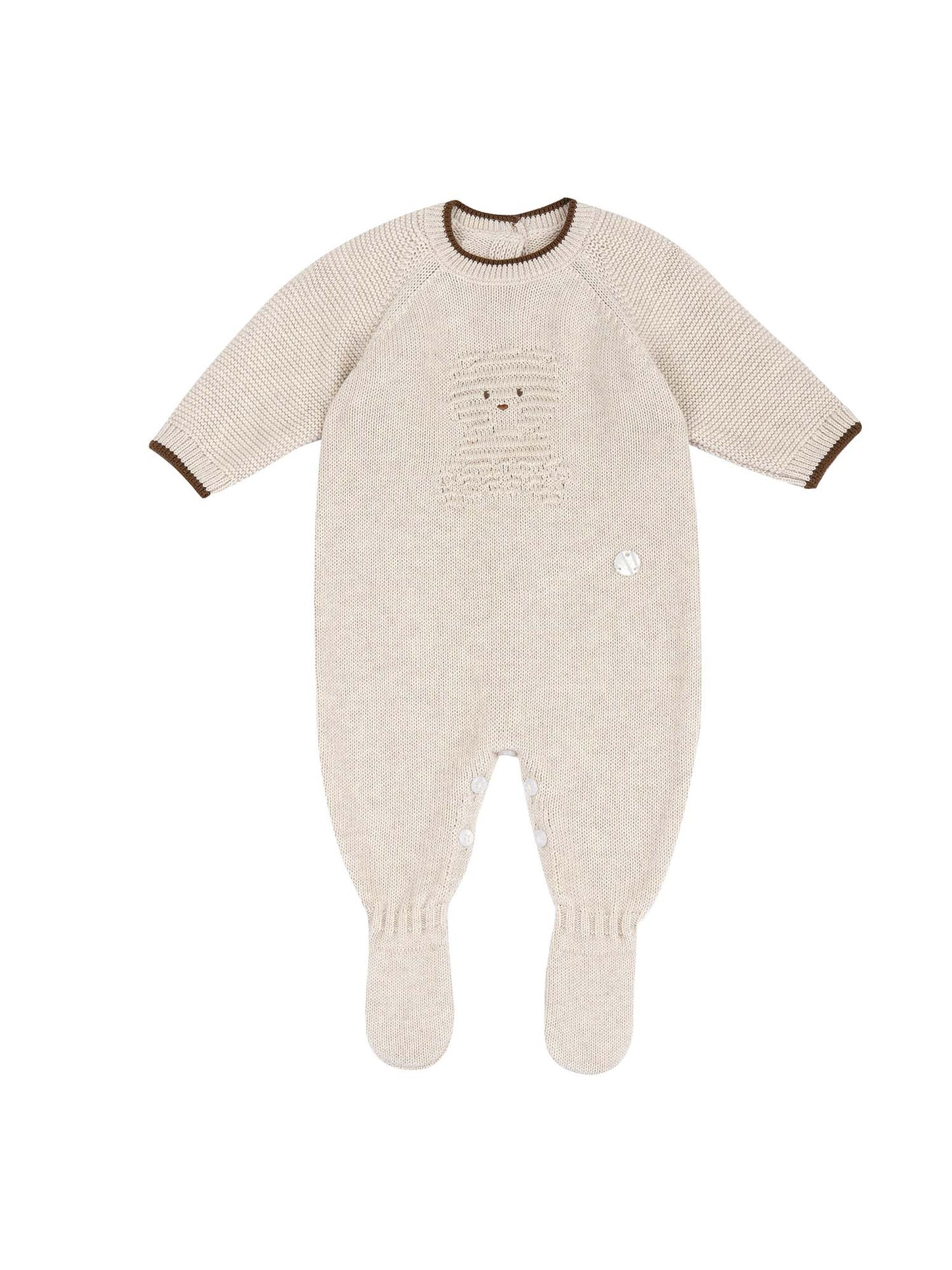 Chicco tutina intera beige per  da bimba/o