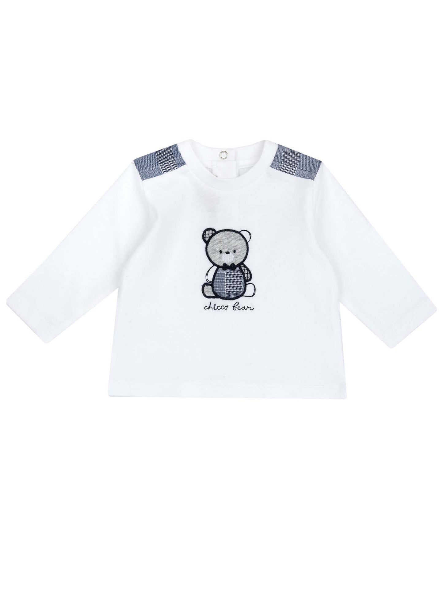 T-shirt maniche corte Chicco bianca per  da bimba/o