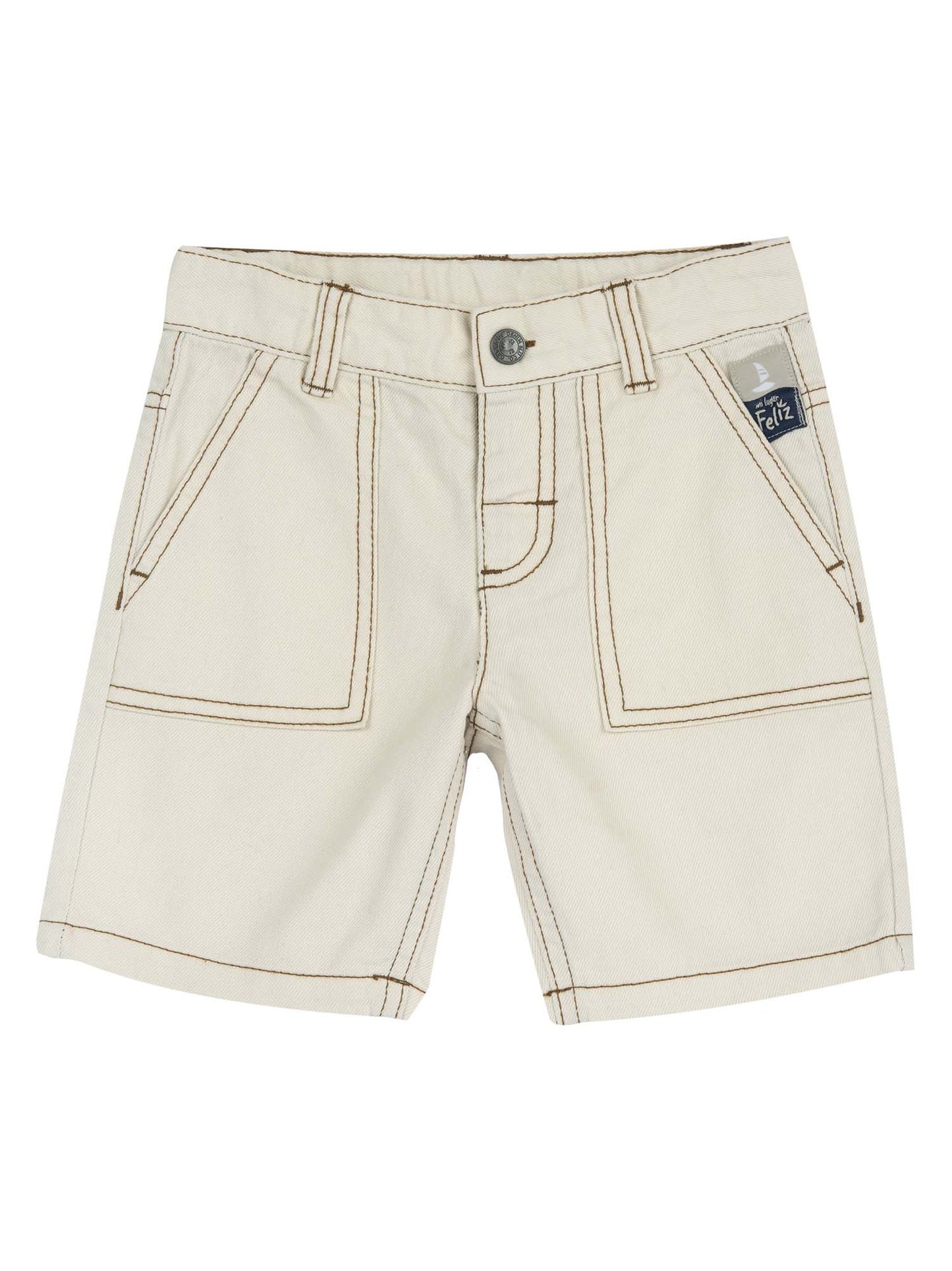 Shorts beige da bimba/o  Chicco comodi e pratici per la primavera