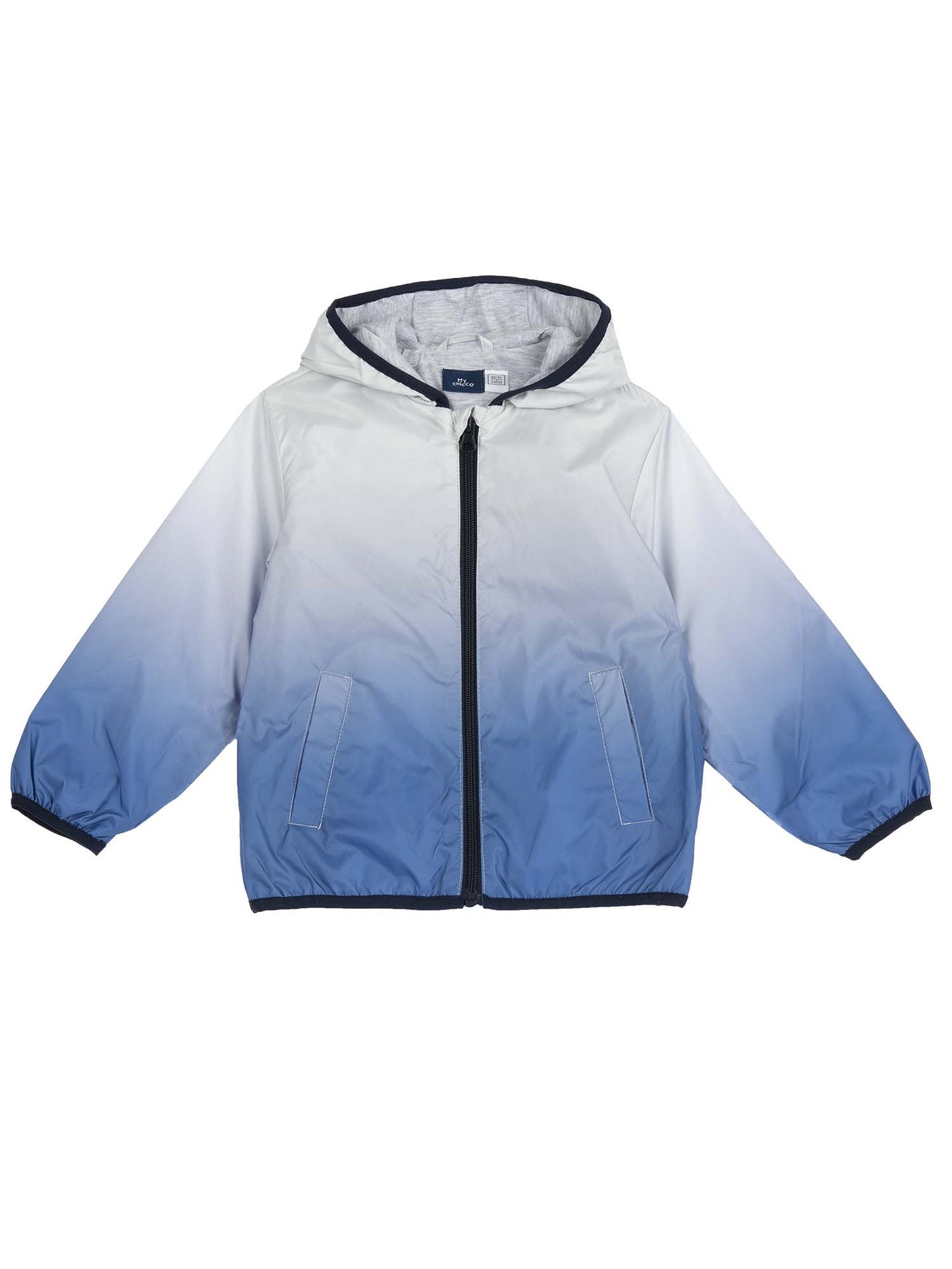 Giubbino da bimba/o  Chicco azzurro leggero e pratico