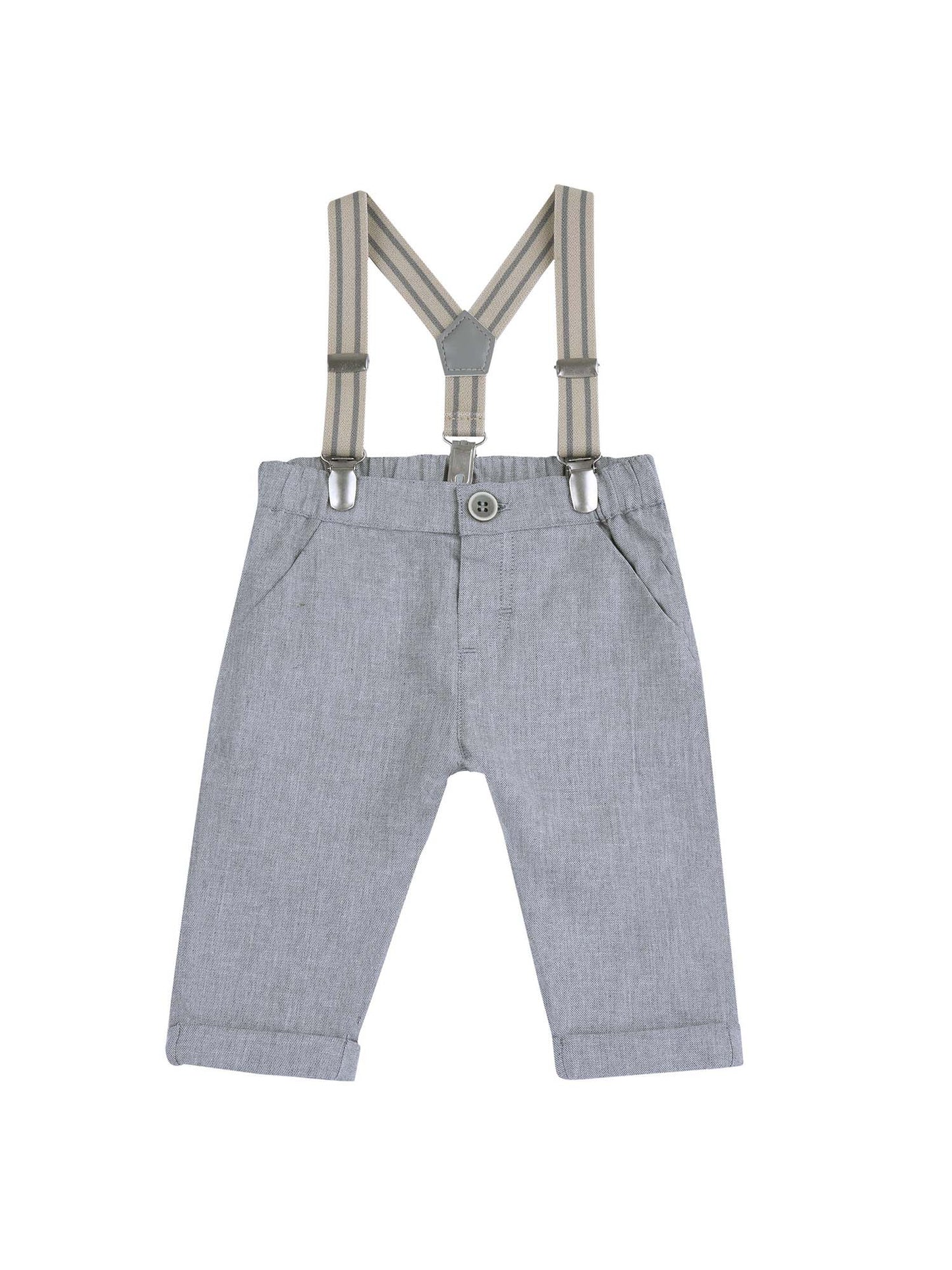 Pantaloni grigi Chicco per  da bimba/o primavera estate