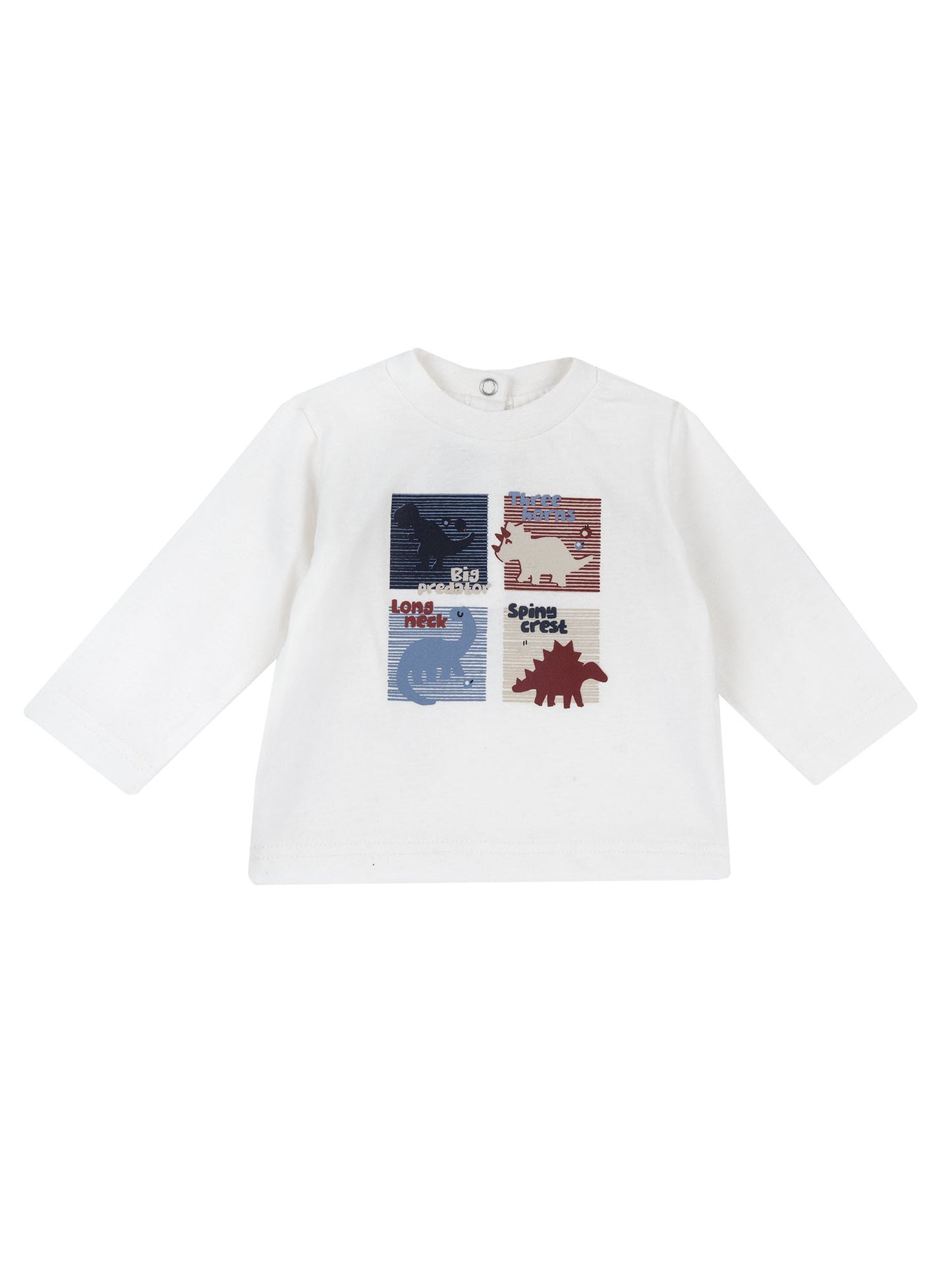 Chicco T-shirt ml, t-shirt a maniche lunghe da unisex bambino bianca