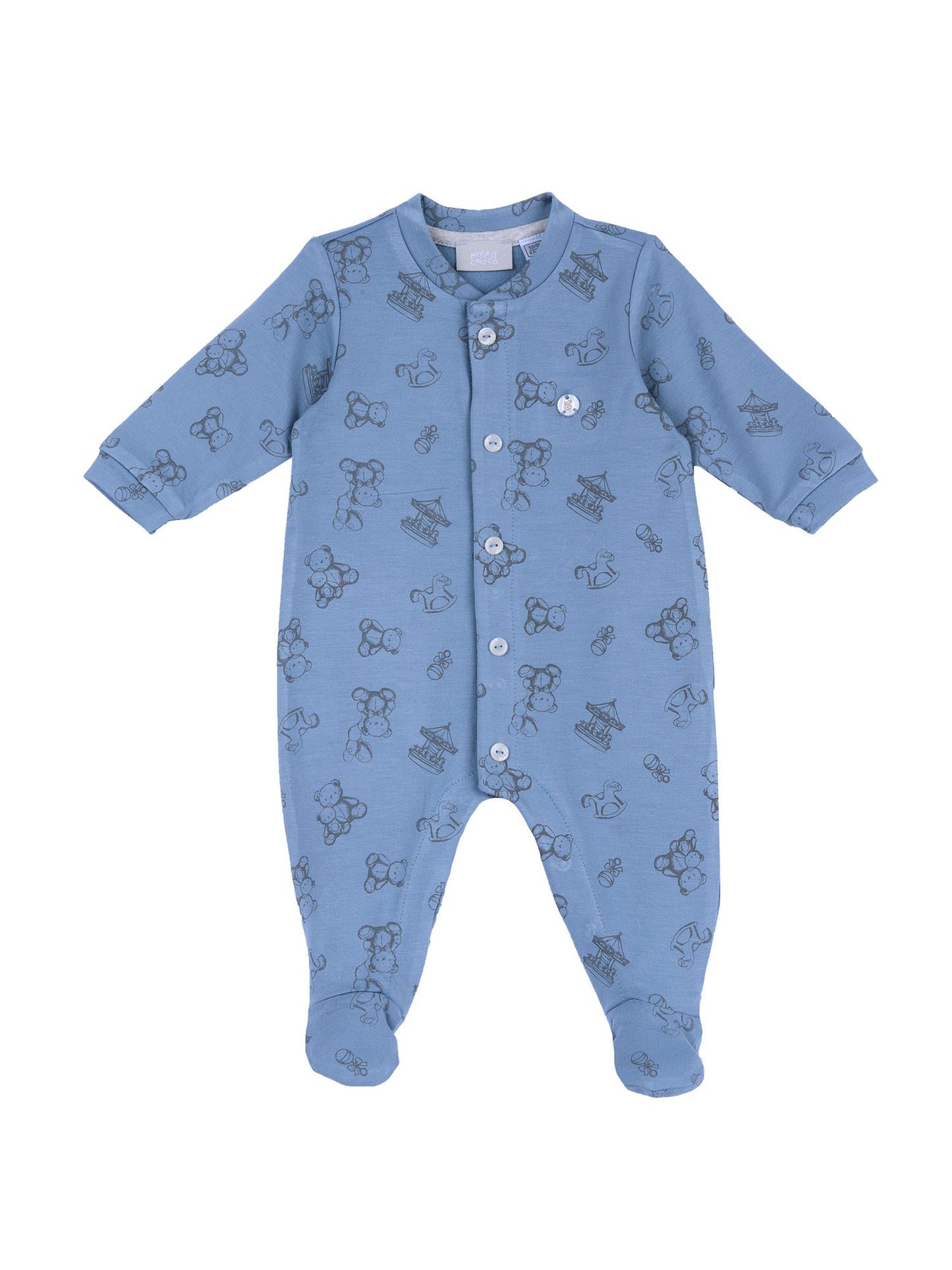 Chicco, tutina Unisex bambino azzurra