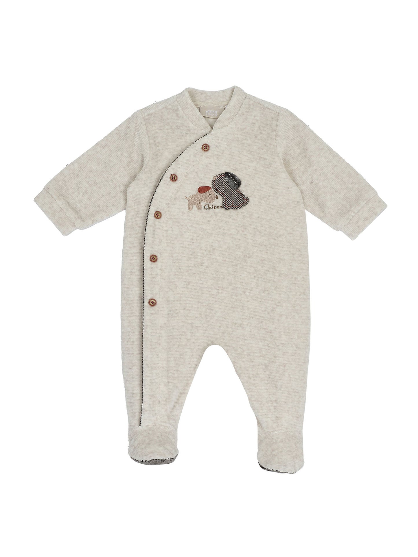 Chicco 09102490 061, tutina Unisex bambino beige