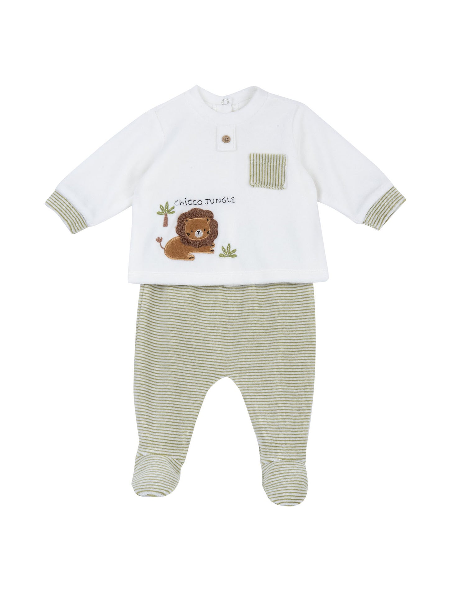 Chicco 09102796 035, tutina Unisex bambino multicolore