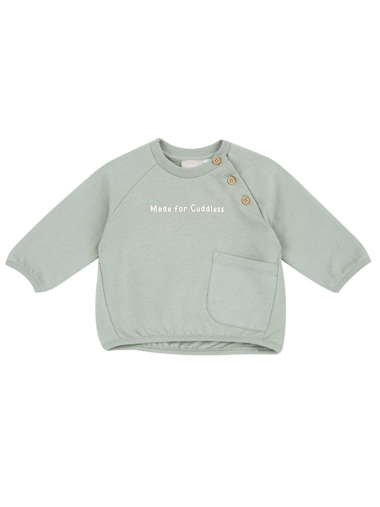 Chicco, felpa Unisex bambino verde